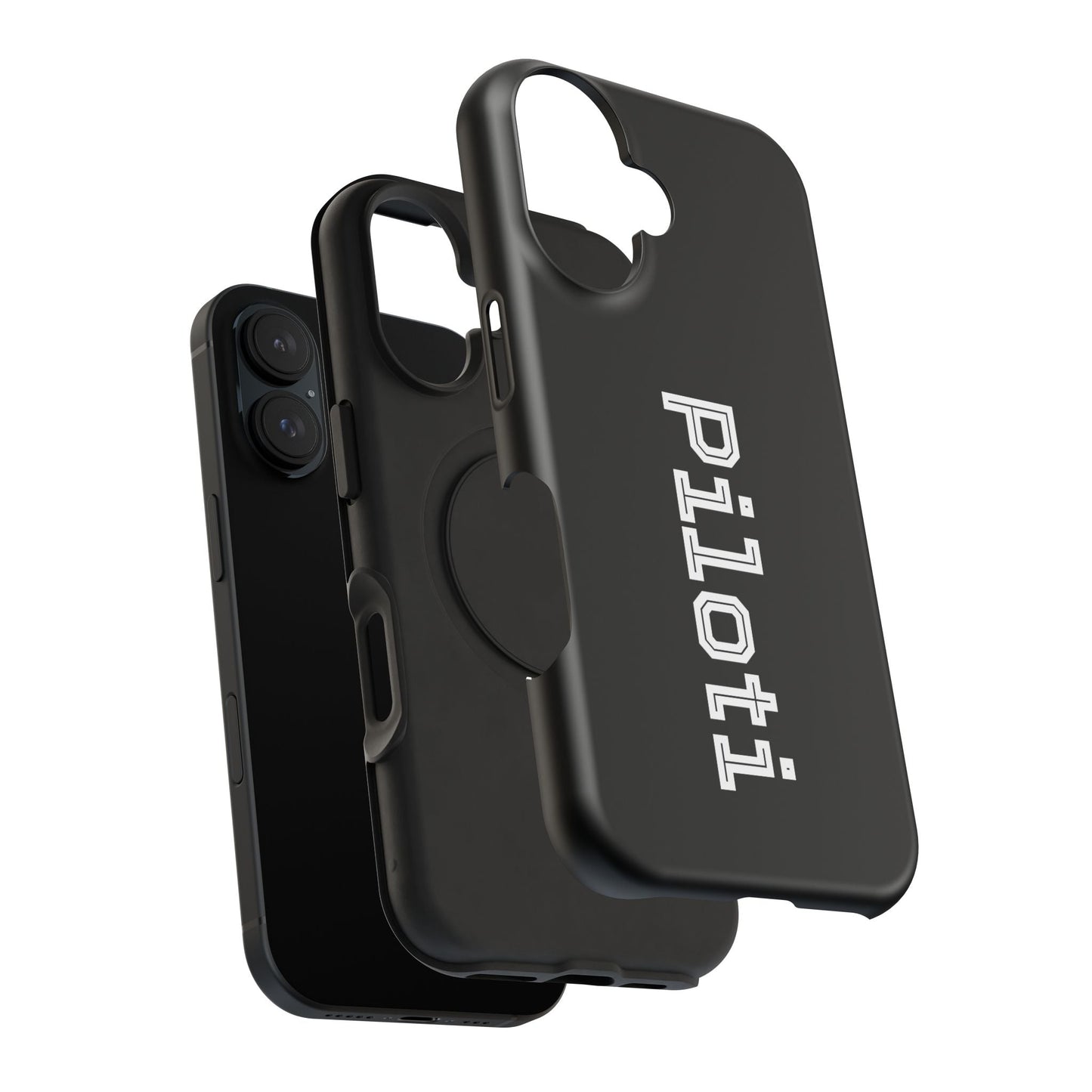 Impact-Resistant Smartphone Cases in black Printify