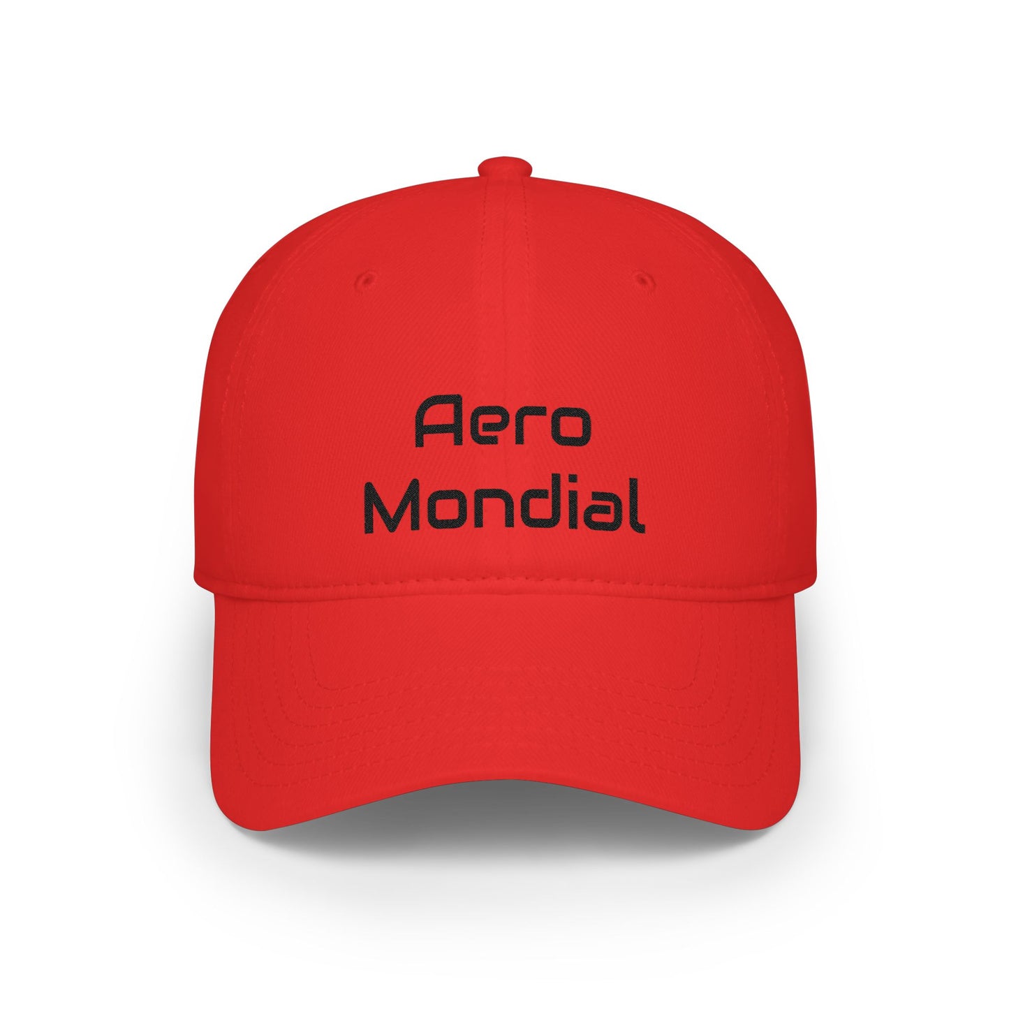 Aero Mondial Black Baseball Cap Printify