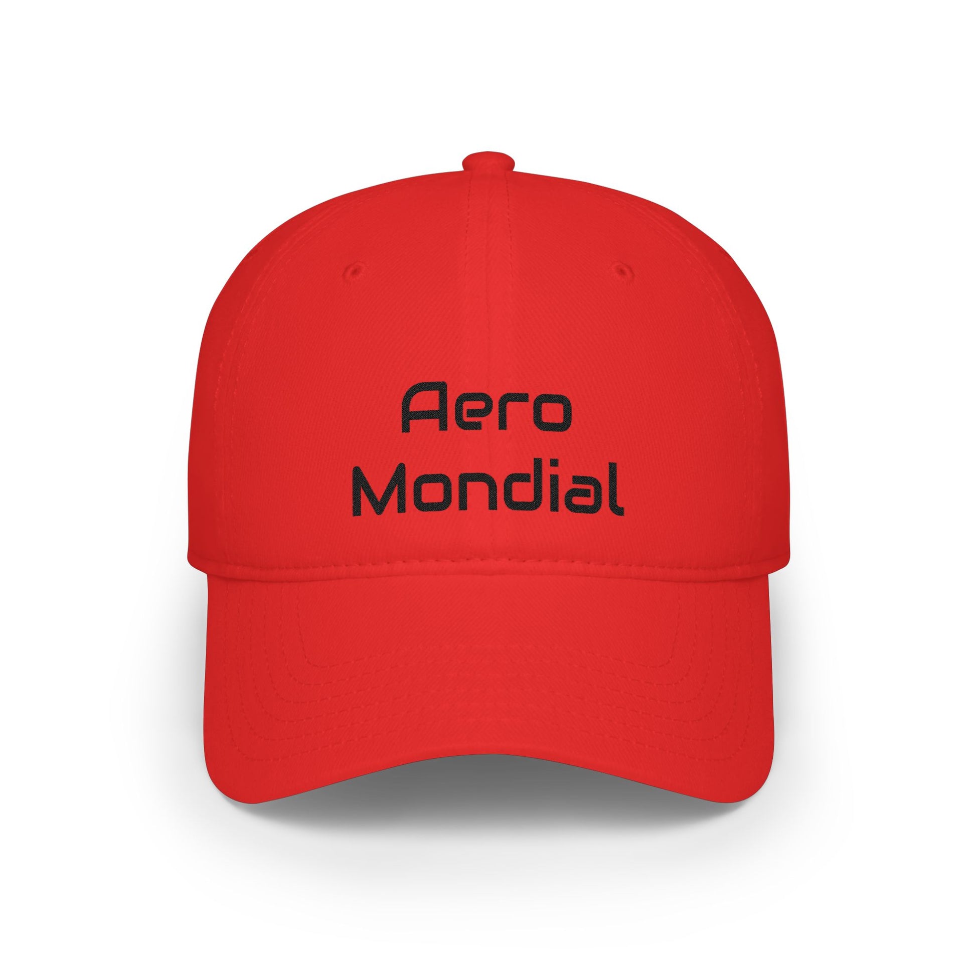 Aero Mondial Black Baseball Cap Printify