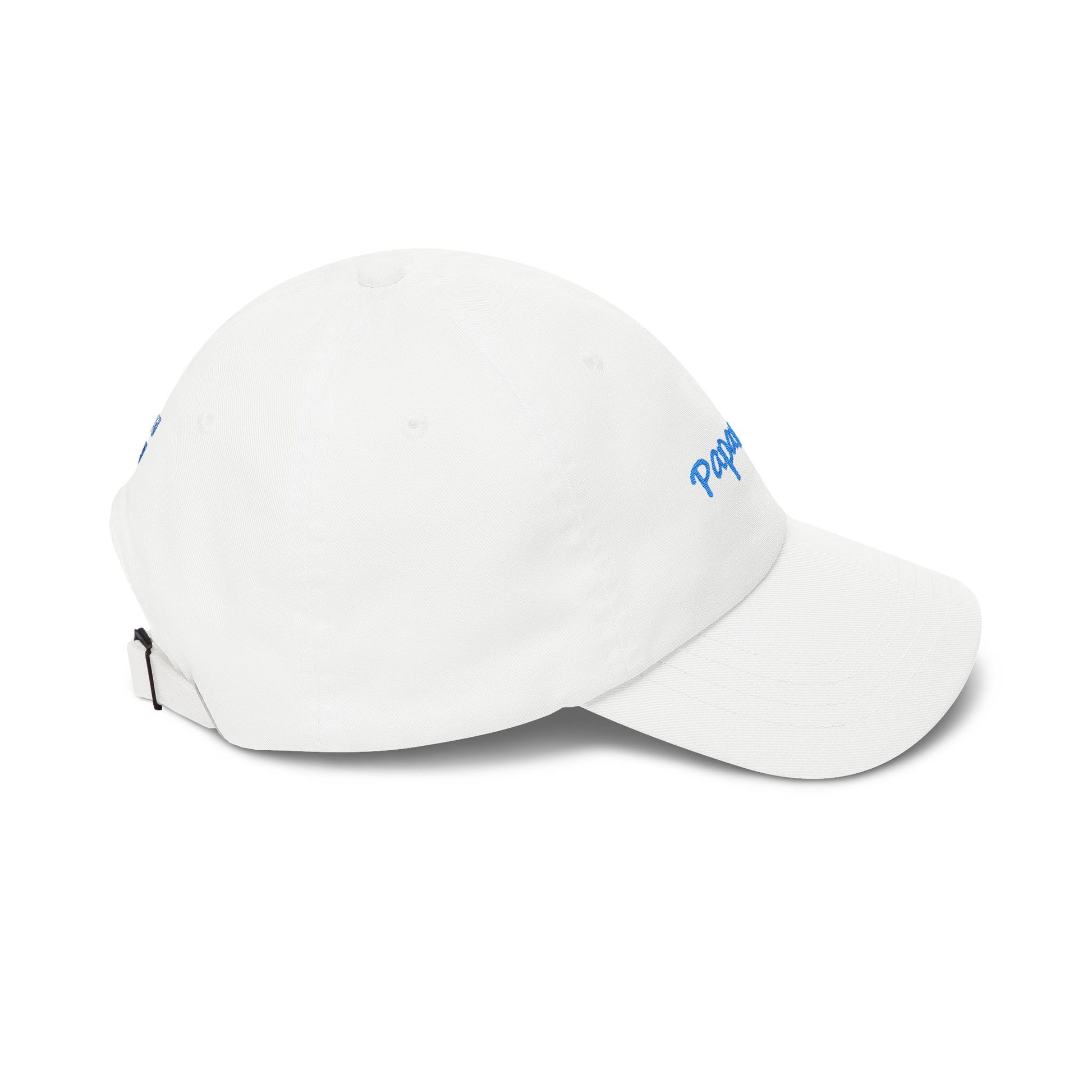 White Paparazzi Aqua Classic Cap right - Paparazzi Original