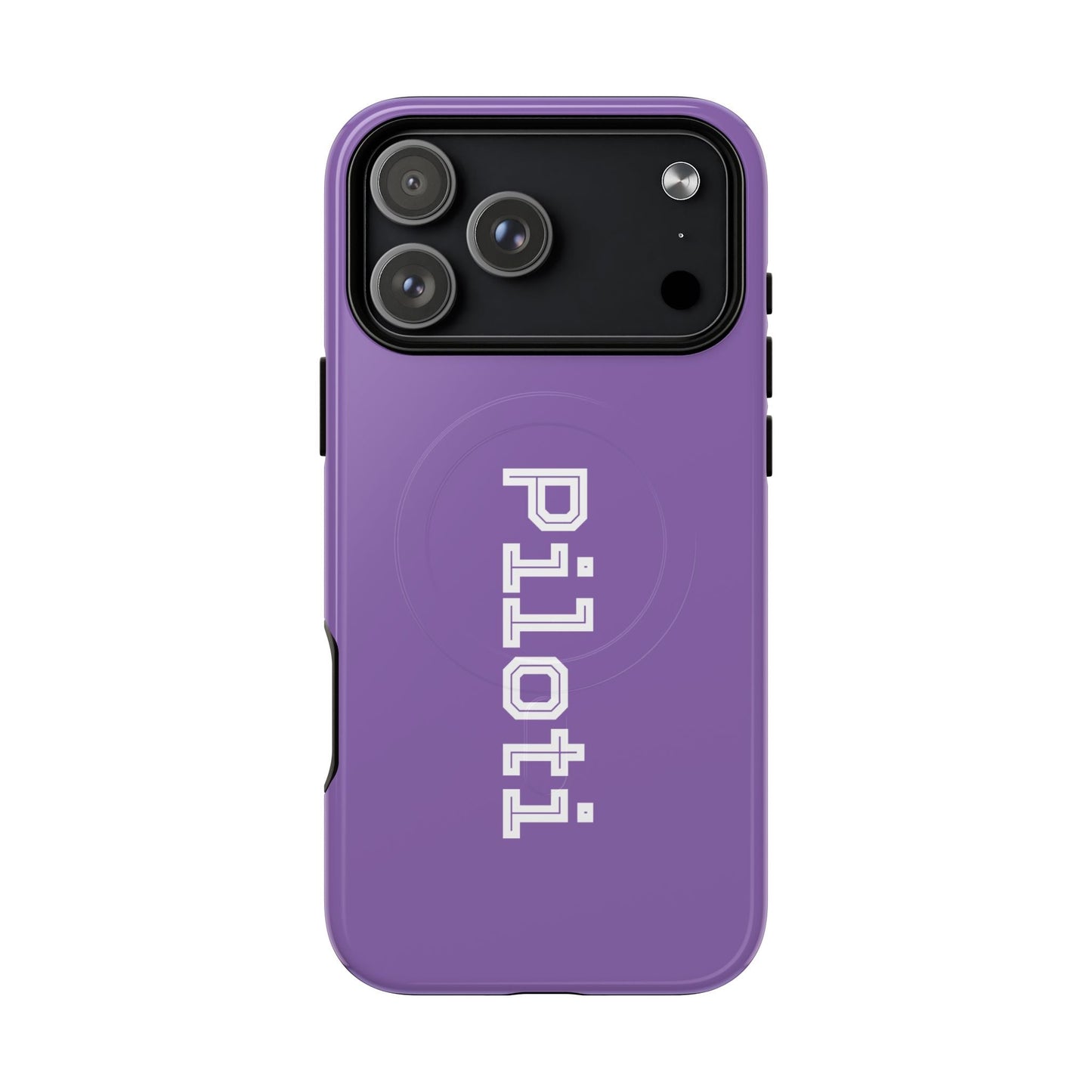 Tough Magnetic iPhone Cases Piloti in light purple Printify