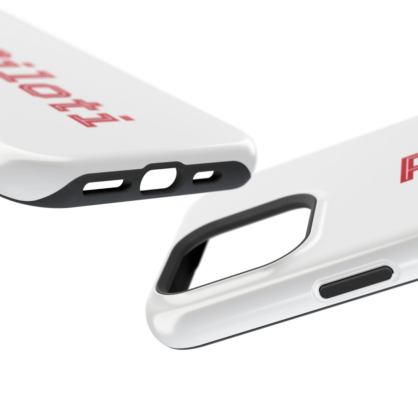 Impact-Resistant Smartphone Cases in white Printify