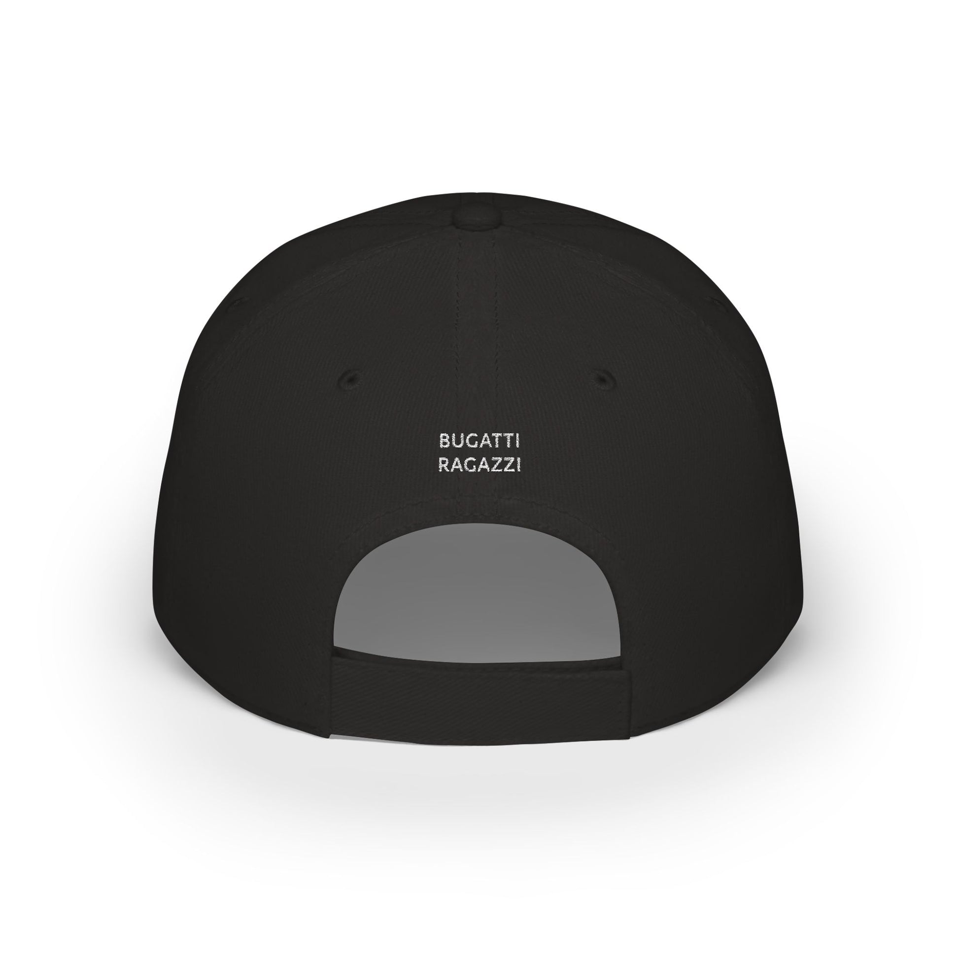 Bugatti Ragazzi White Baseball Cap Printify