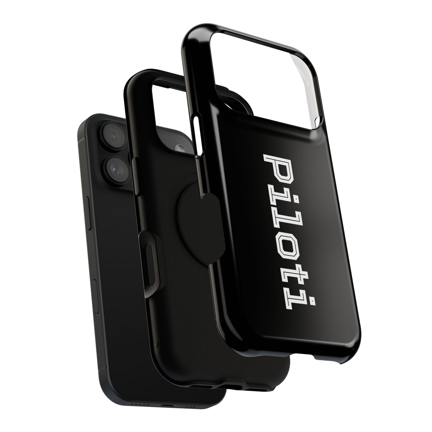 Impact-Resistant Smartphone Cases in black Printify