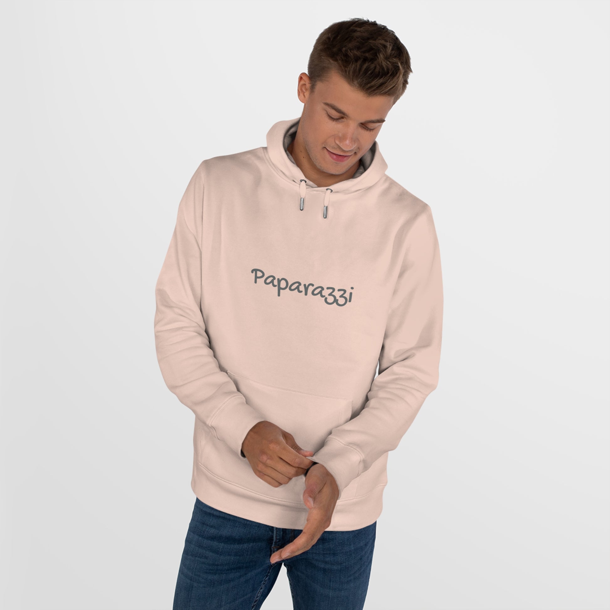 Pink Paparazzi Dark Grey Hoodie Printify