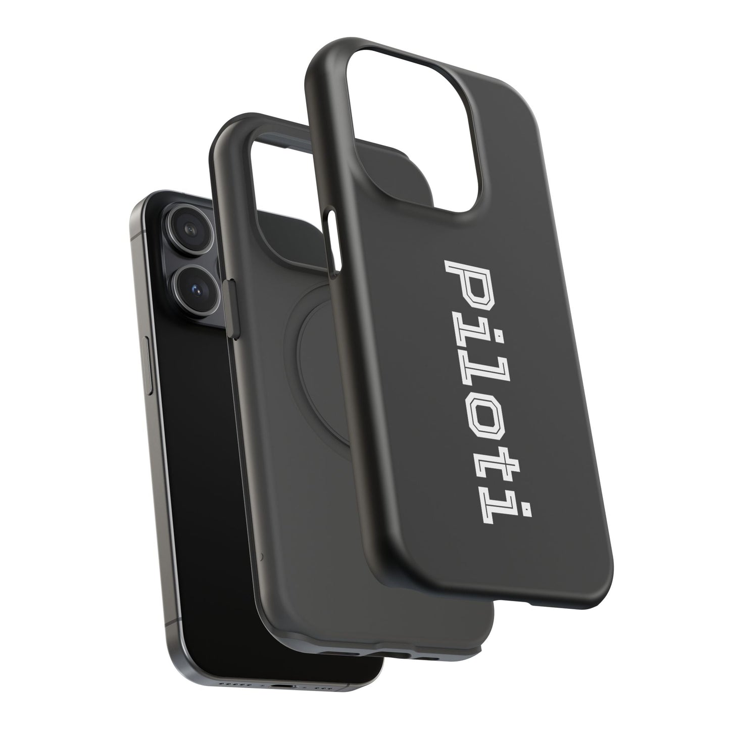 Impact-Resistant Smartphone Cases in black Printify