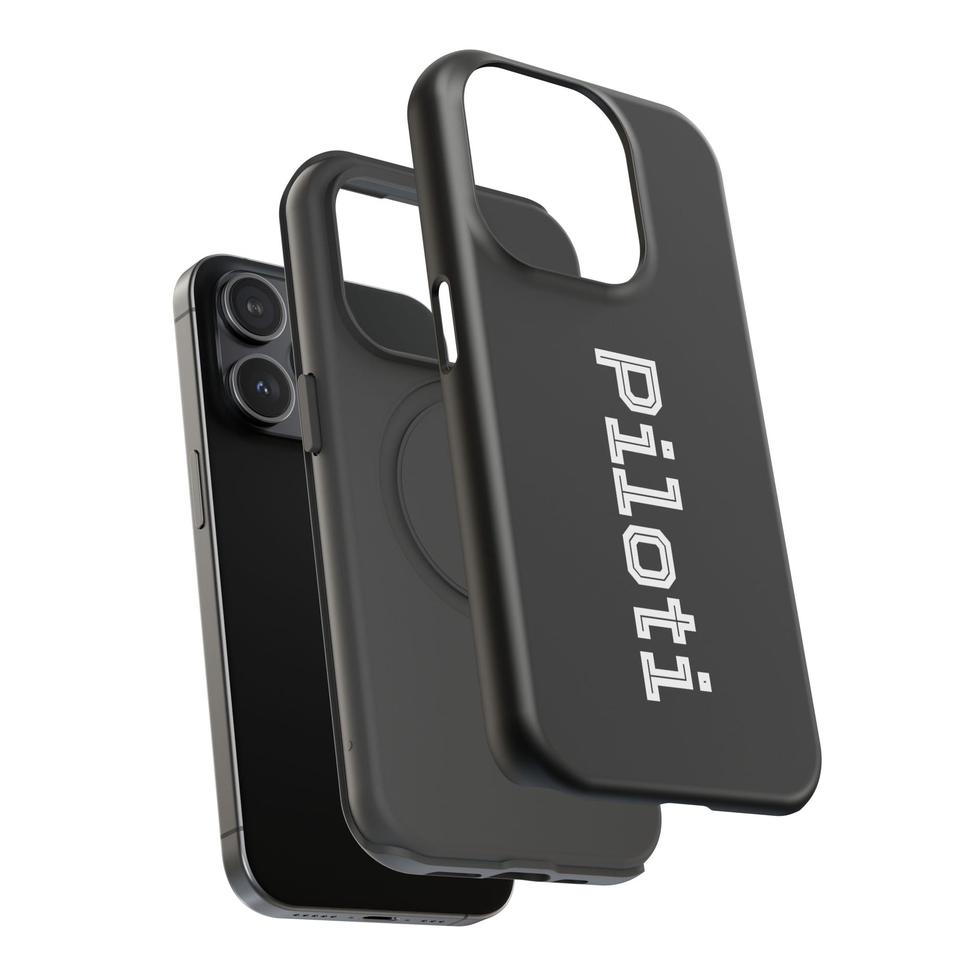 Impact-Resistant Smartphone Cases in black Printify
