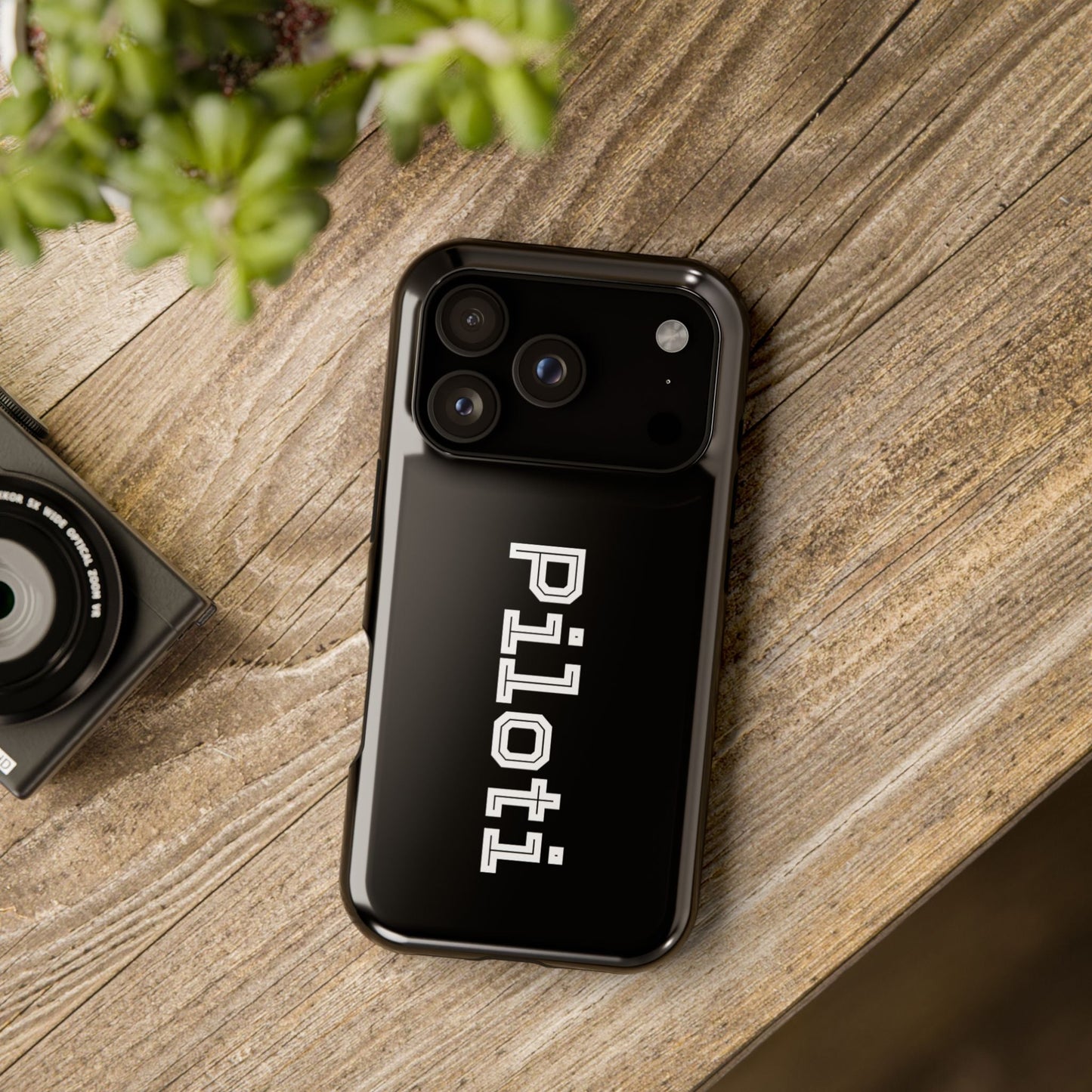 Impact-Resistant Smartphone Cases in black Printify