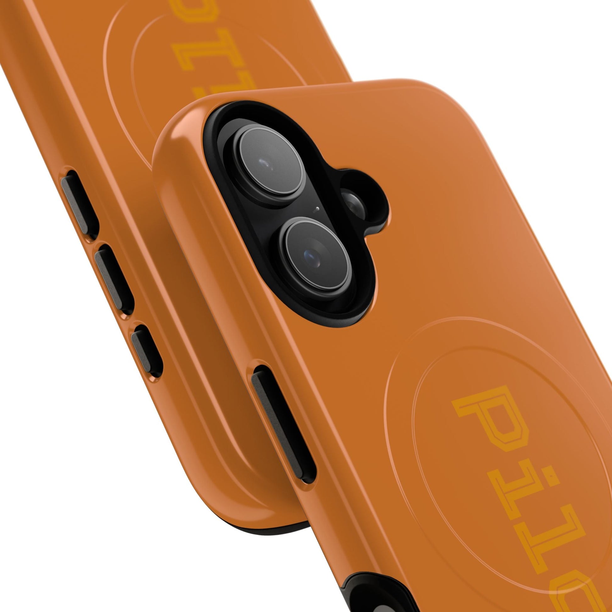 Tough Magnetic iPhone Cases Piloti in orange Printify