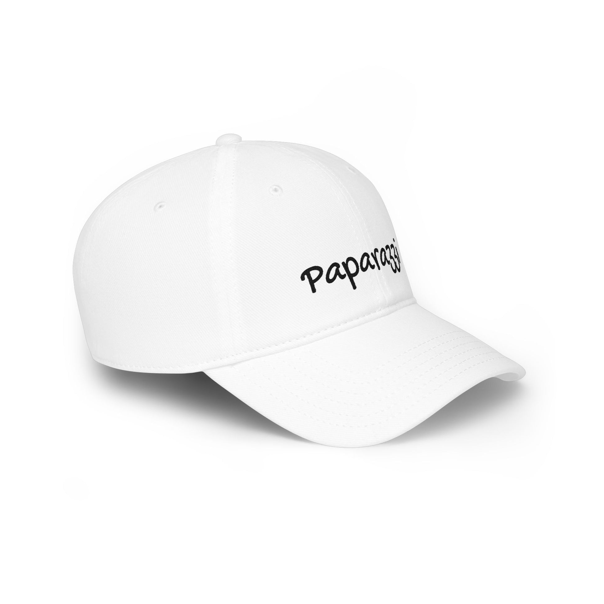 Paparazzi Baseball Cap Black Embroidery Printify