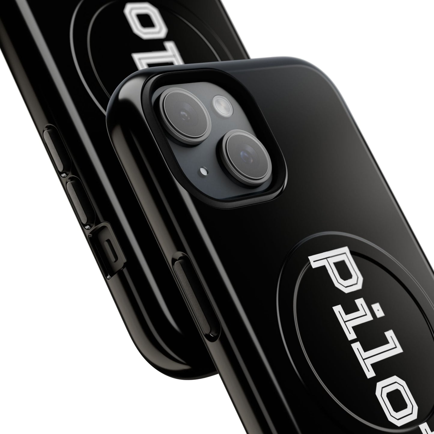 Tough Magnetic iPhone Cases Piloti in black Printify