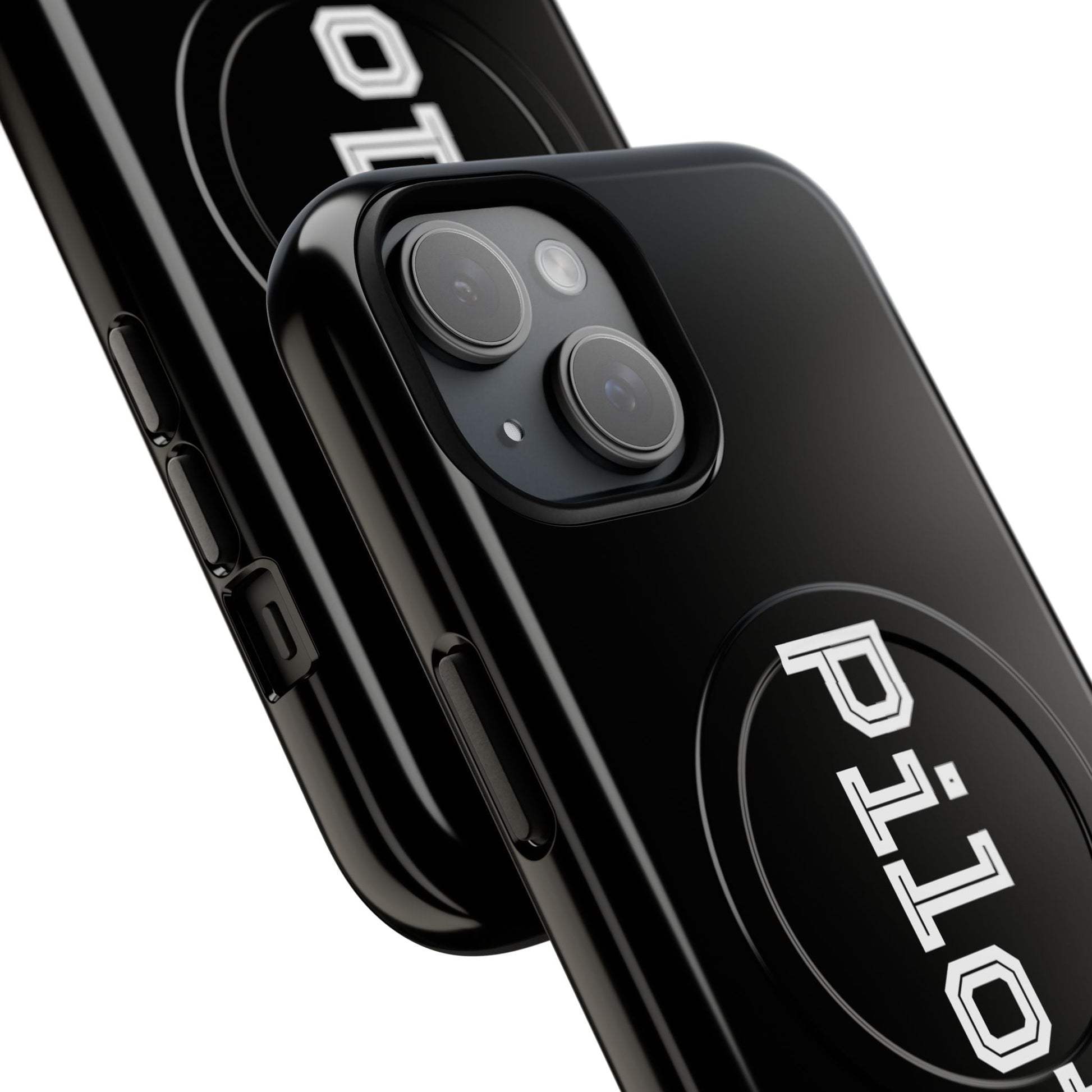 Tough Magnetic iPhone Cases Piloti in black Printify