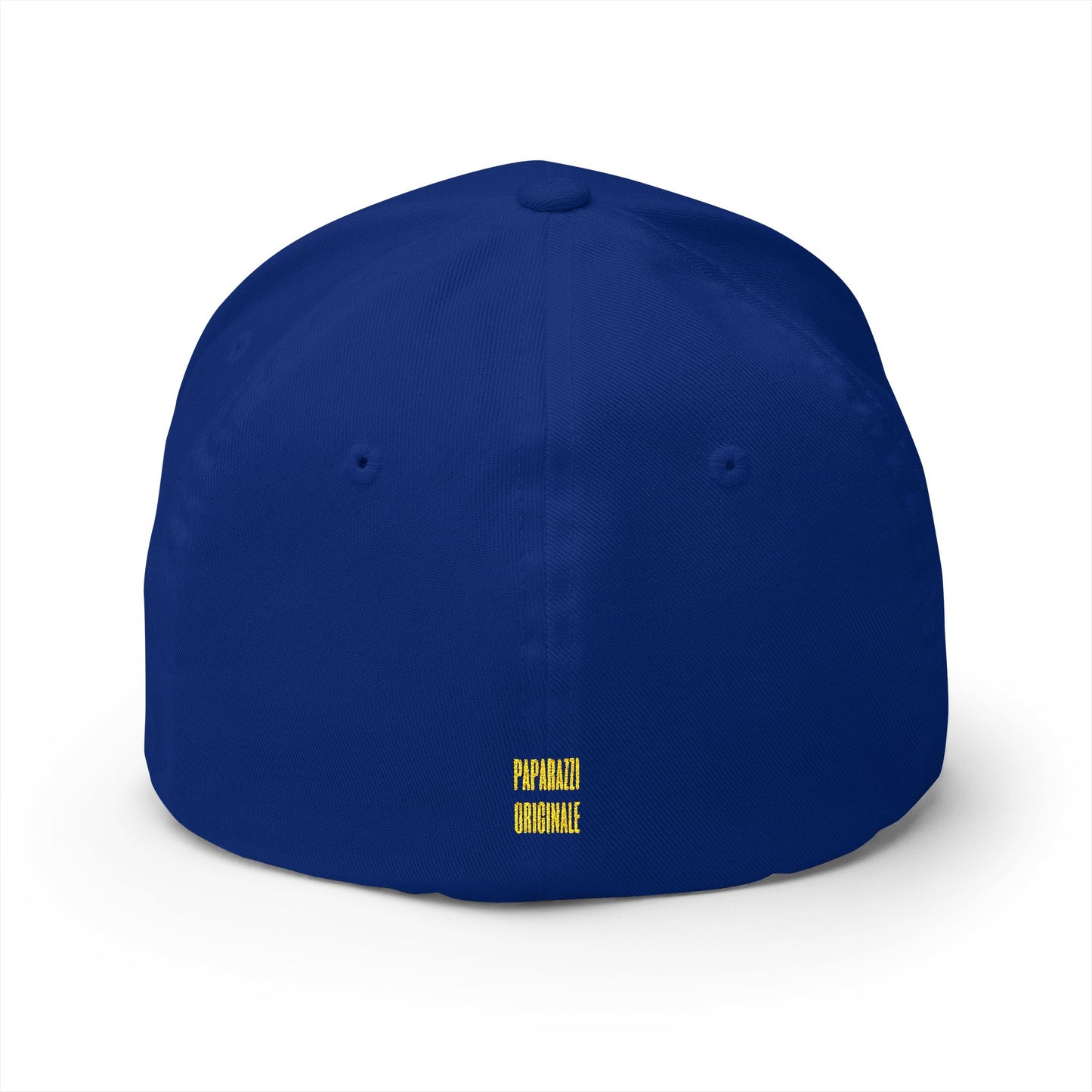 POS Gold Logo Closed Back Cap Printify