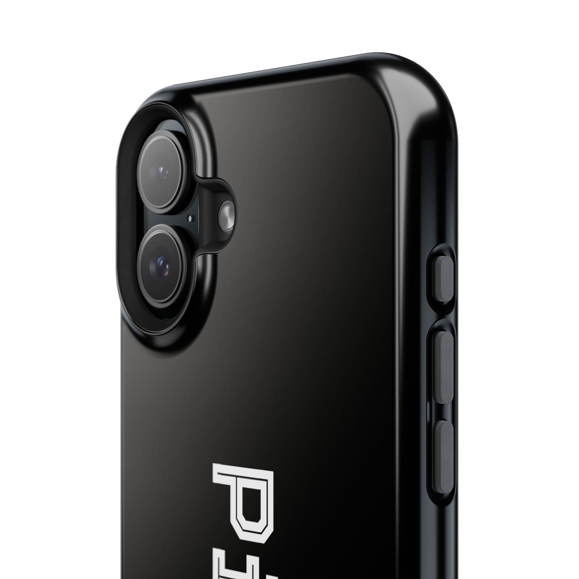 Impact-Resistant Smartphone Cases in black Printify