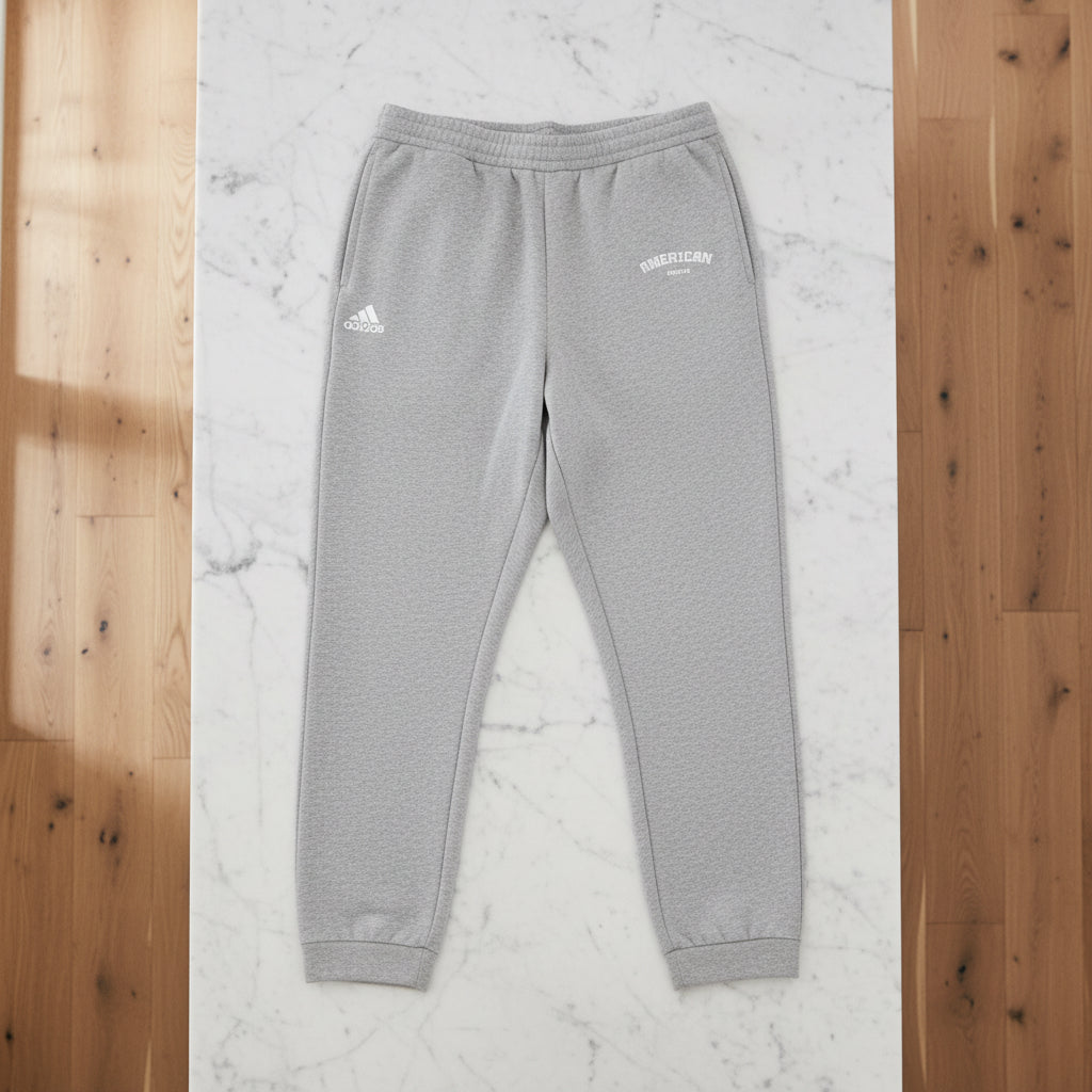 Adidas Joggers American Edition Grey Heather frontside 