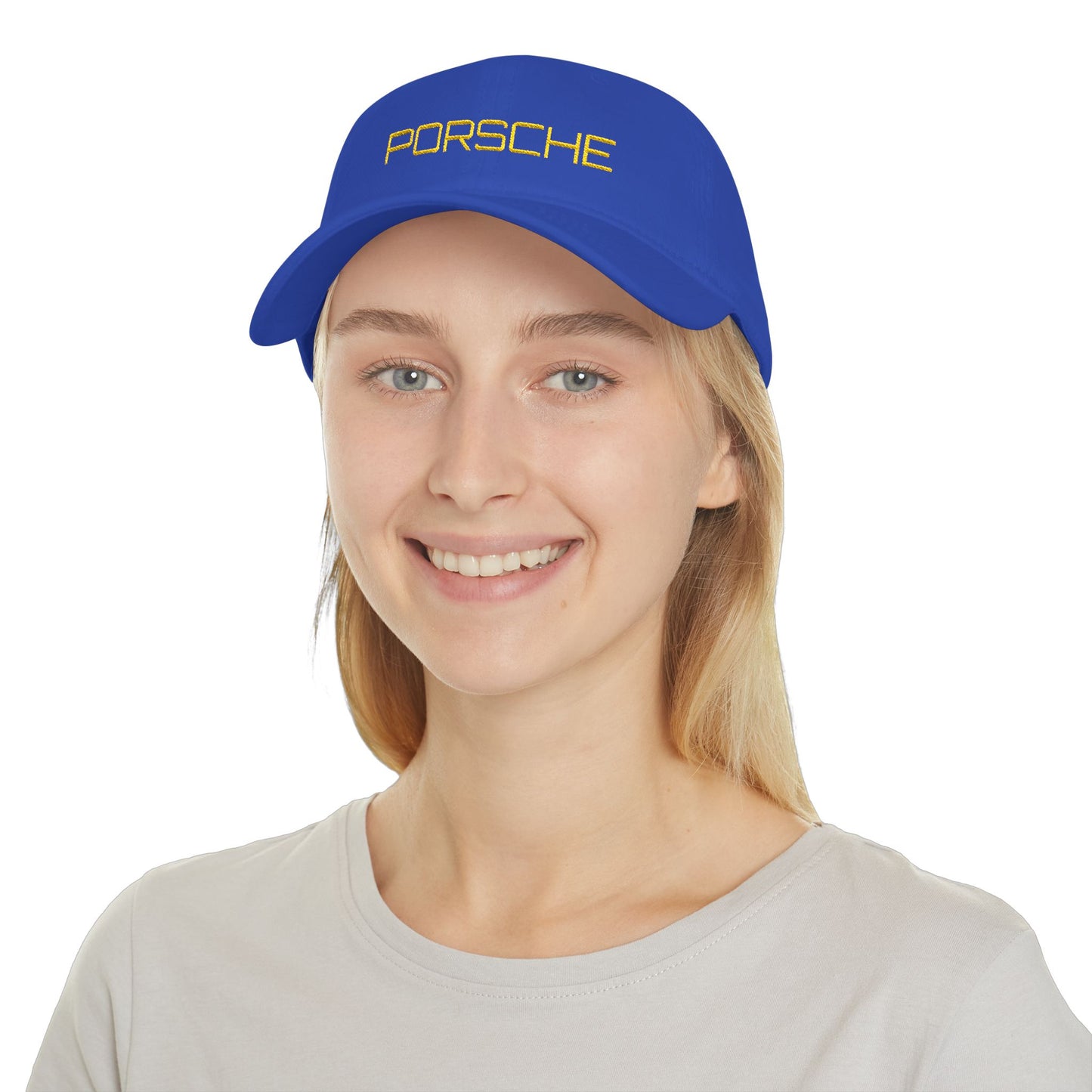 Porsche Gold Baseball Cap Printify