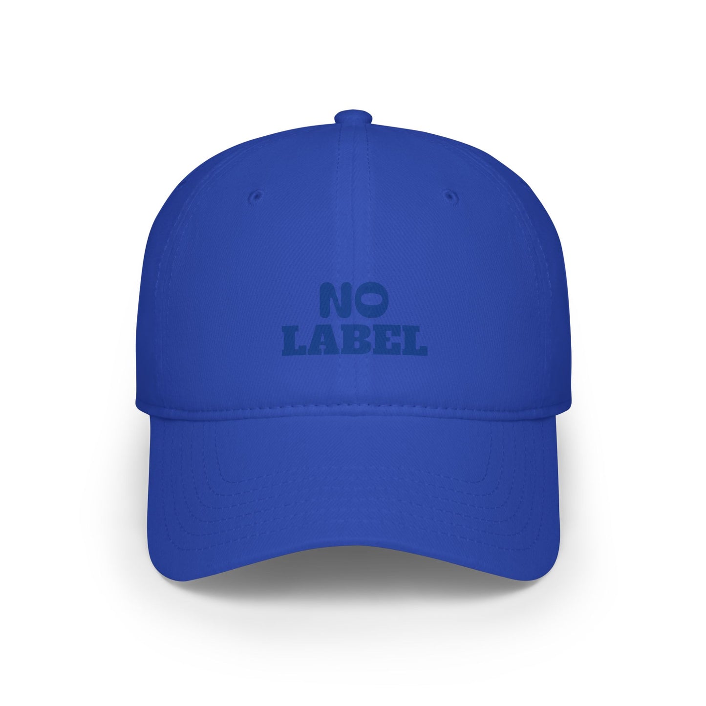 Baseball Cap No Label royal blue