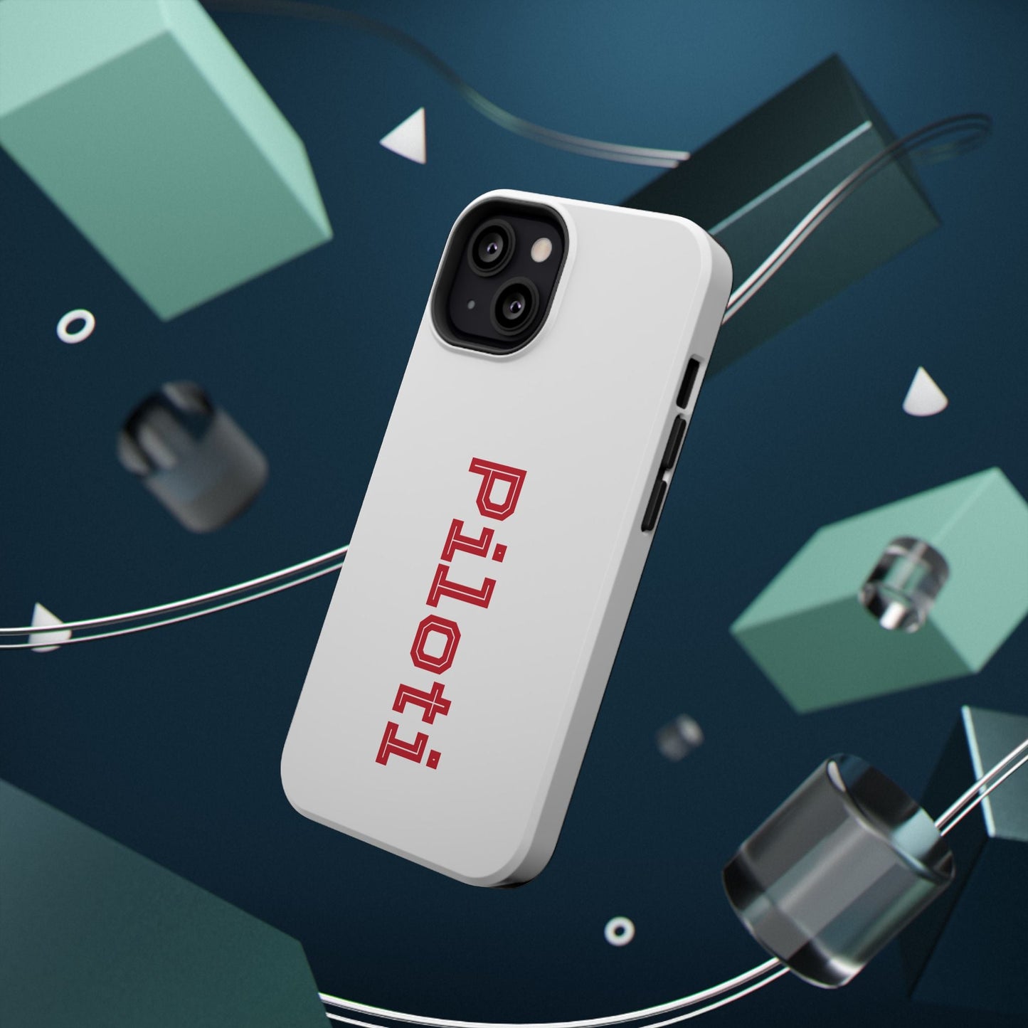 Impact-Resistant Smartphone Cases in white Printify