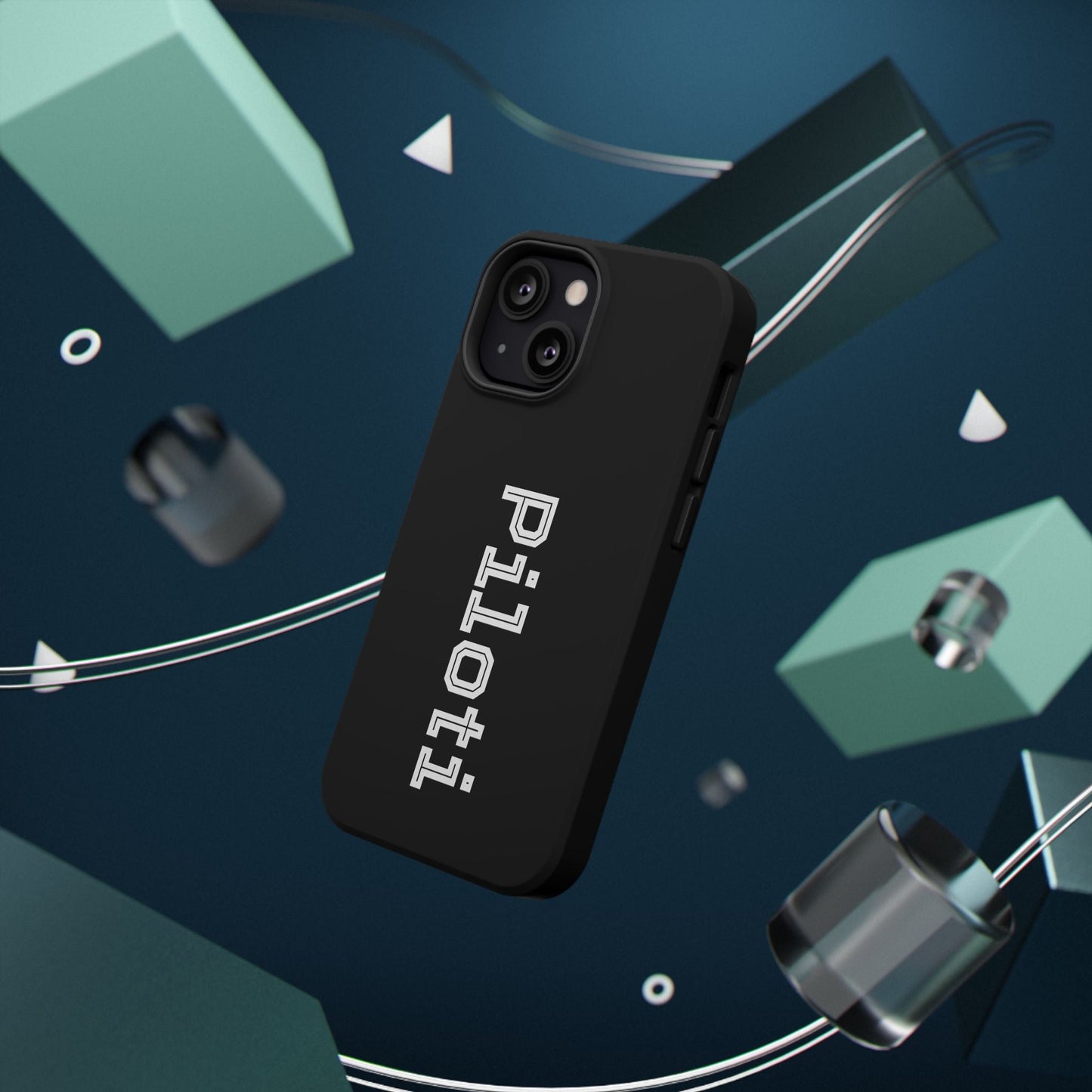 Impact-Resistant Smartphone Cases in black Printify