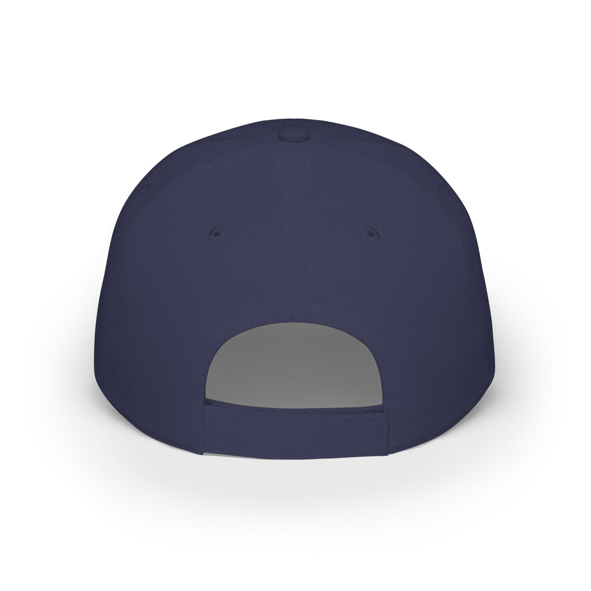 Navy Orbit Baseball Cap with tricolore embroidery backside - UpNorth SPORTS