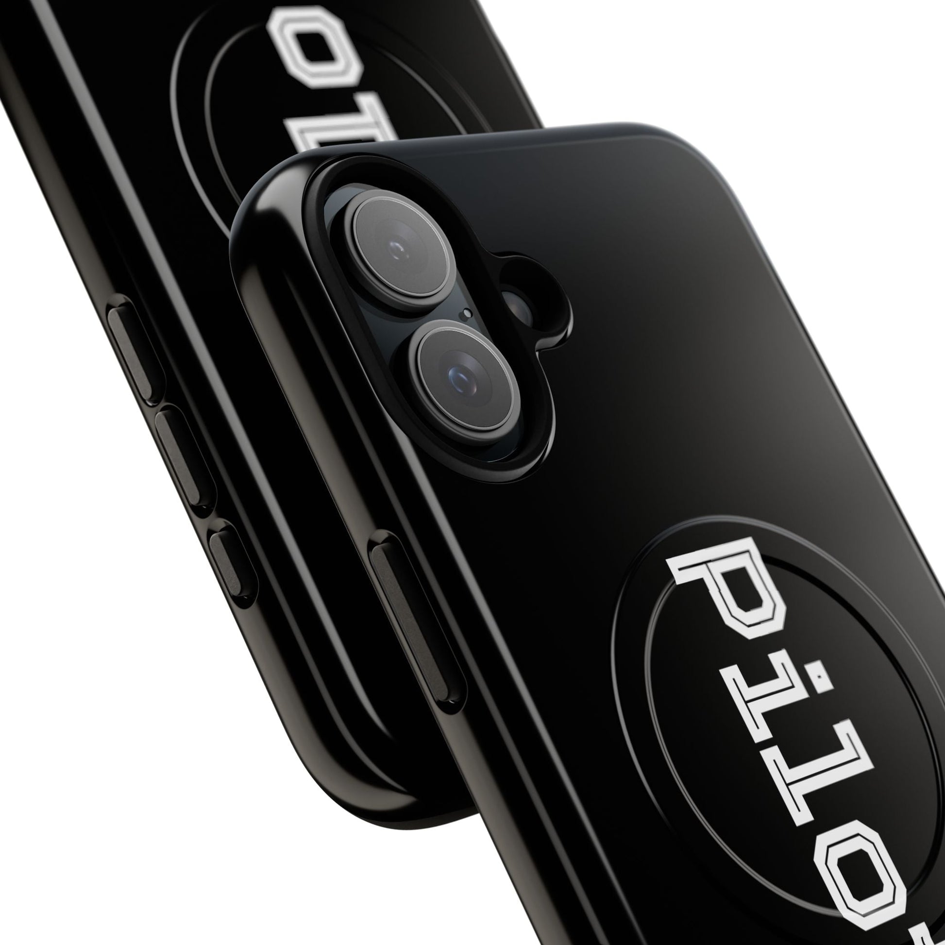 Tough Magnetic iPhone Cases Piloti in black Printify