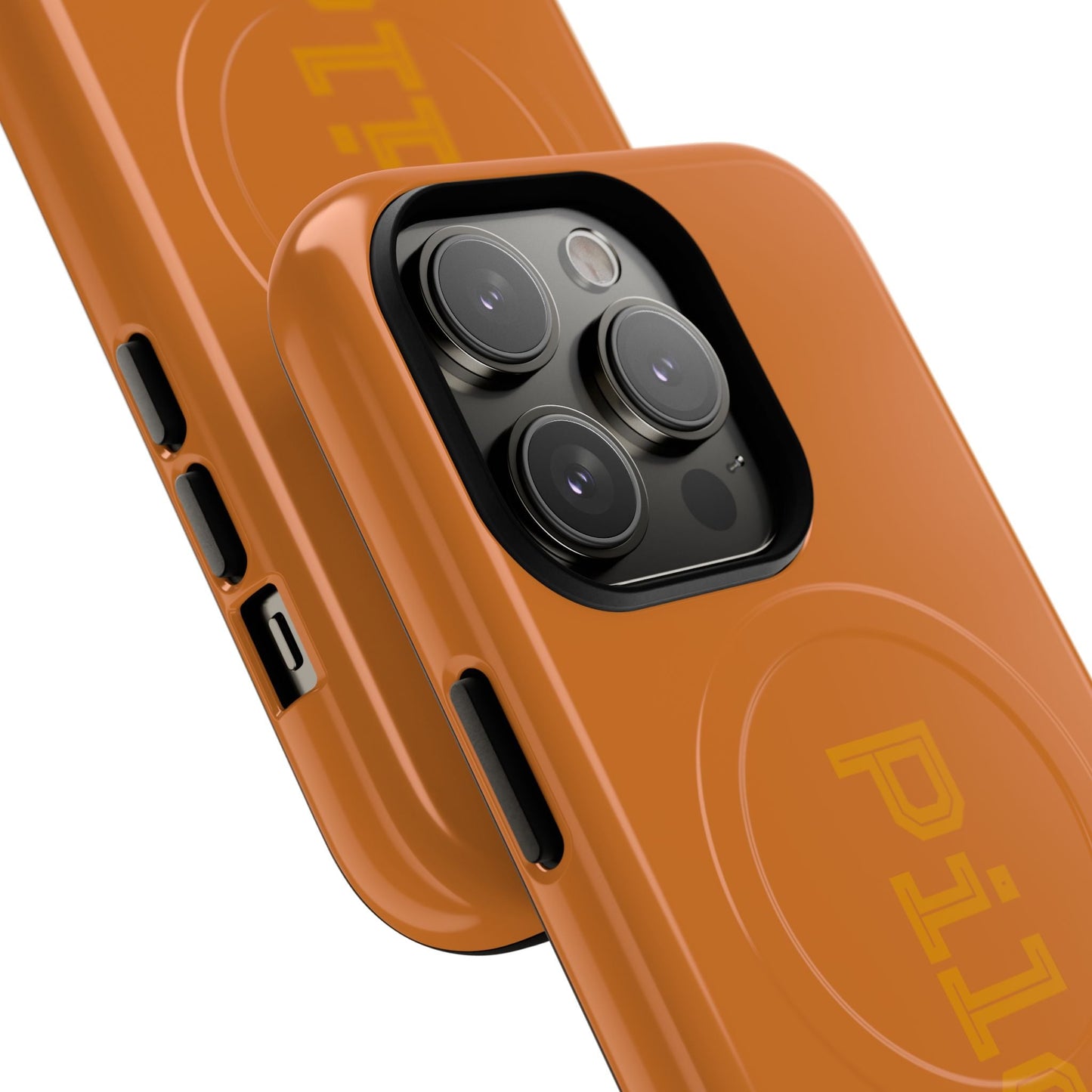 Tough Magnetic iPhone Cases Piloti in orange Printify