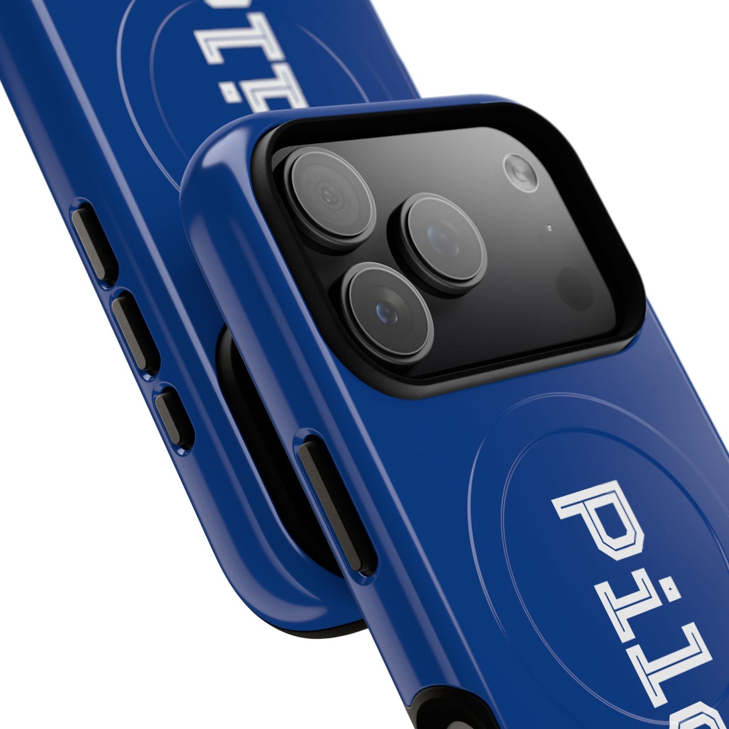 Tough Magnetic iPhone Cases Piloti in navy blue made in matt and gloss finish - UpNorth SPORTS