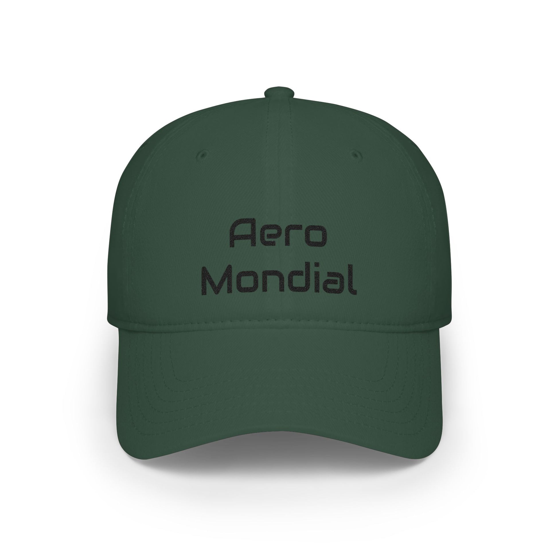 Aero Mondial Black Baseball Cap Printify