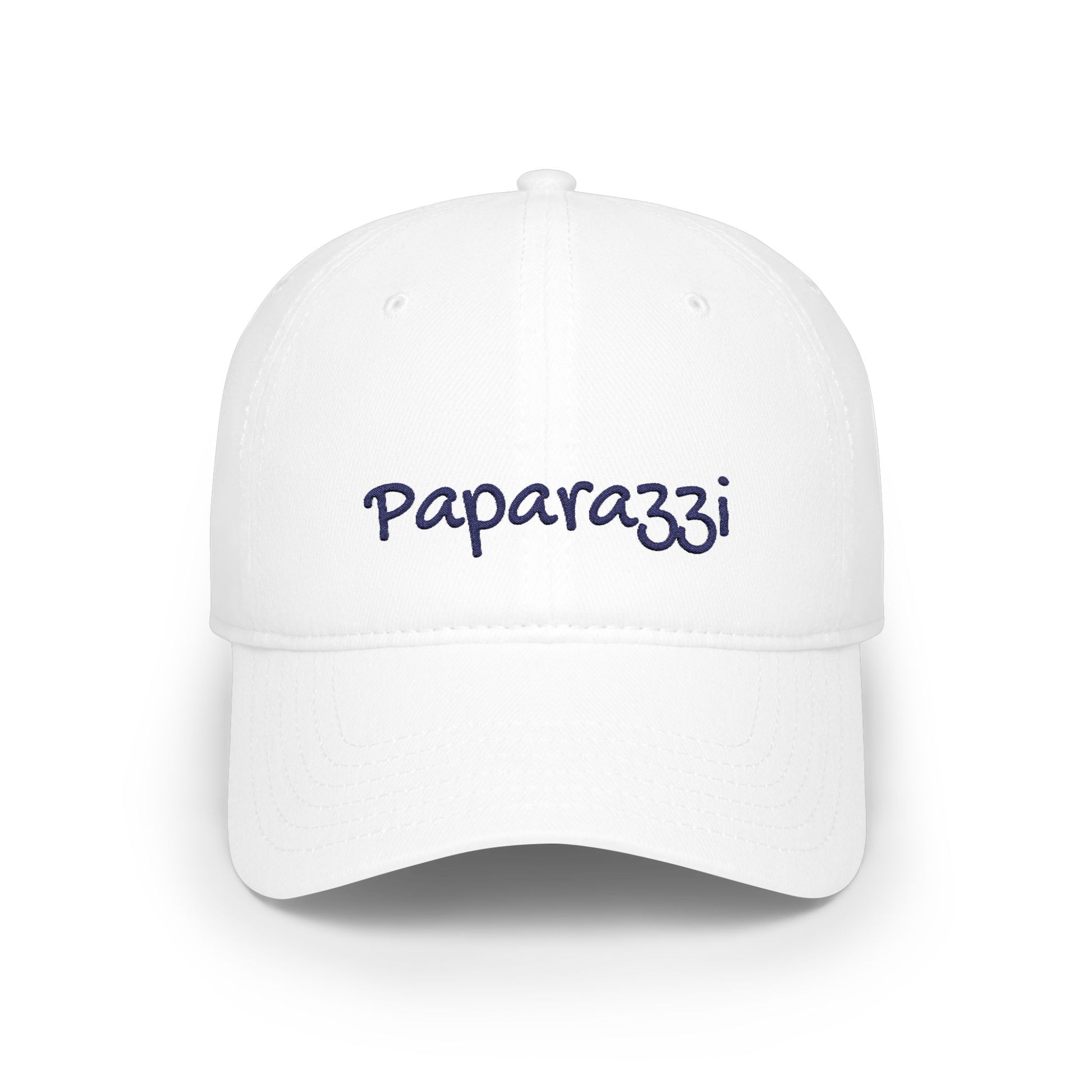 Paparazzi Baseball Cap Navy Embroidery Printify