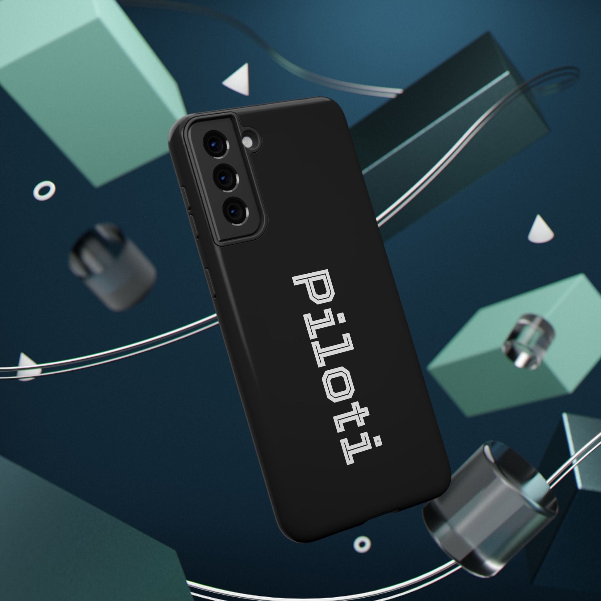 Impact-Resistant Smartphone Cases in black Printify