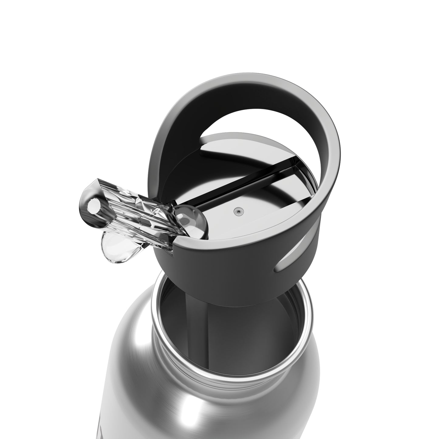 Drinking Bottle Stainless Steel Silver Grey UpNorth Sports