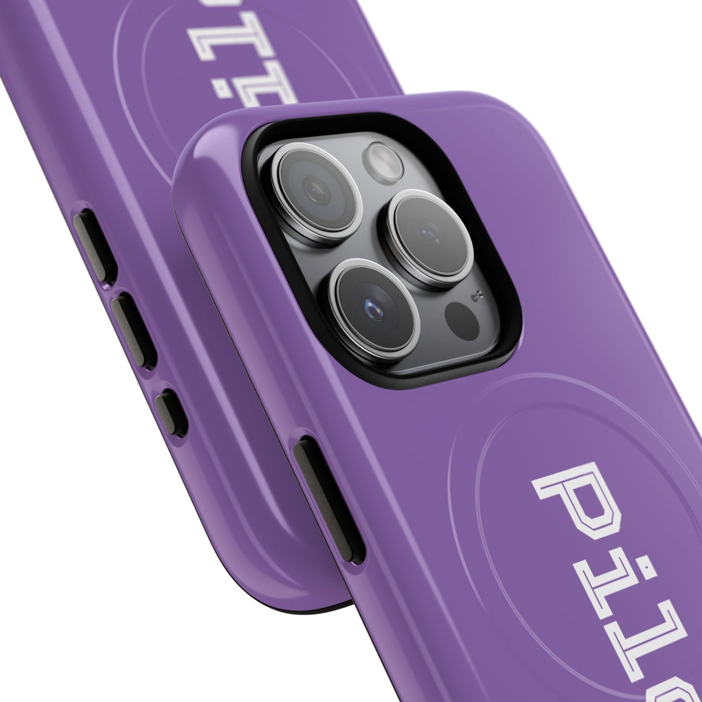 Tough Magnetic iPhone Cases Piloti in light purple Printify