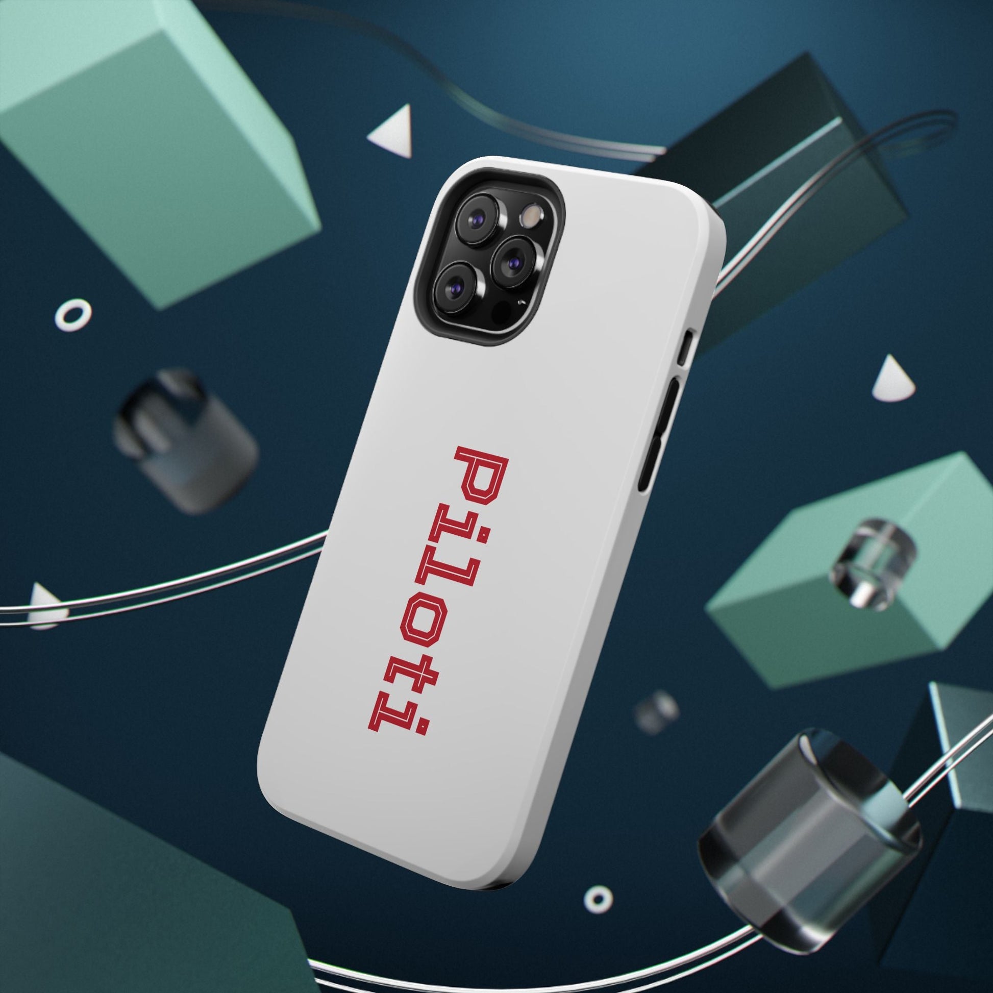 Impact-Resistant Smartphone Cases in white Printify