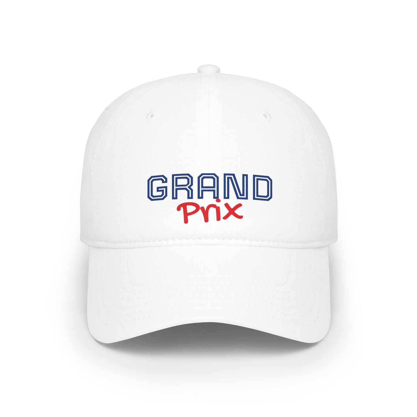 Baseball Cap Le Mans 24 Grand Prix in white with navy and red