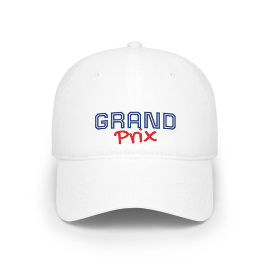 Baseball Cap Le Mans 24 Grand Prix in white with navy and red