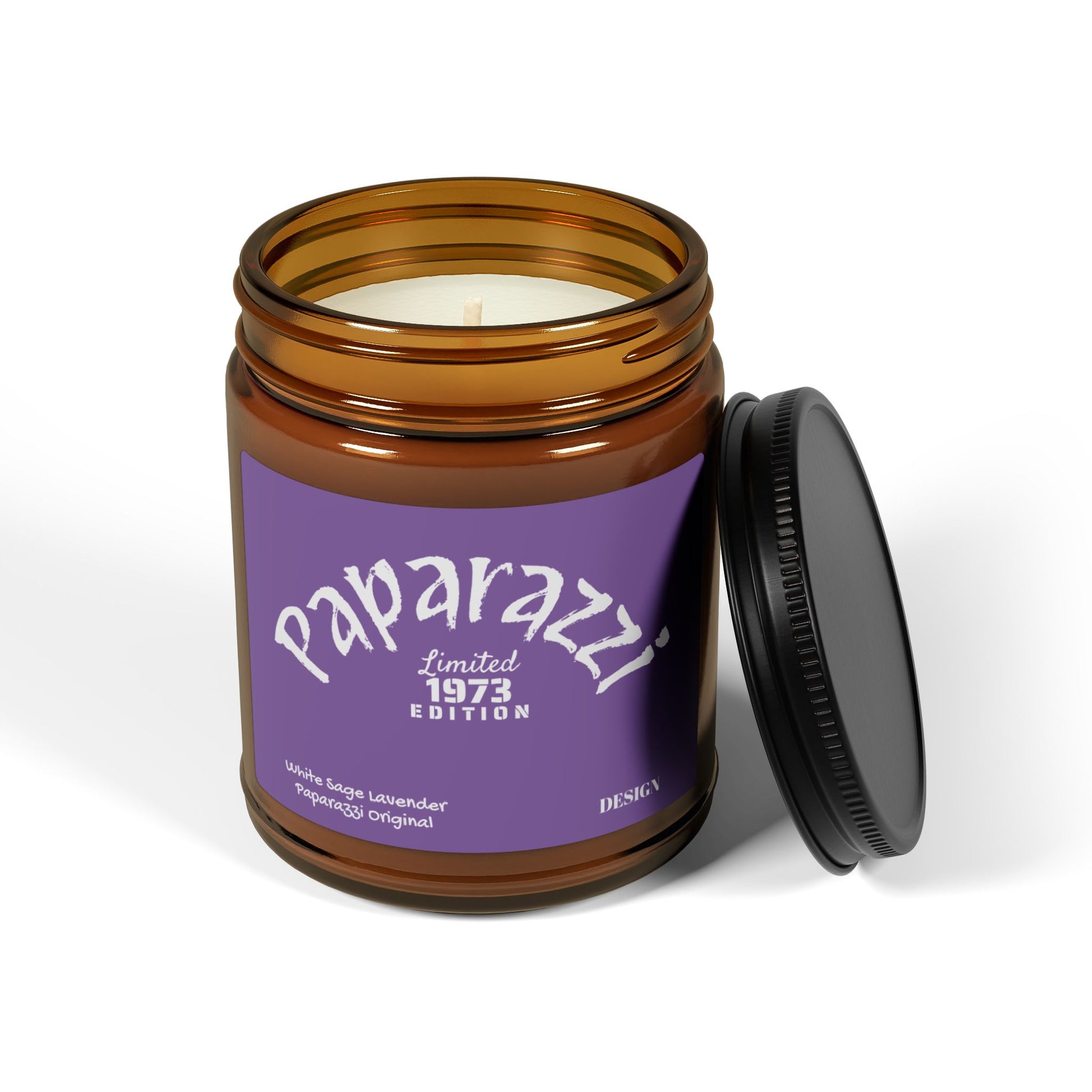 Scented Soy Candle White Sage Lavender Printify