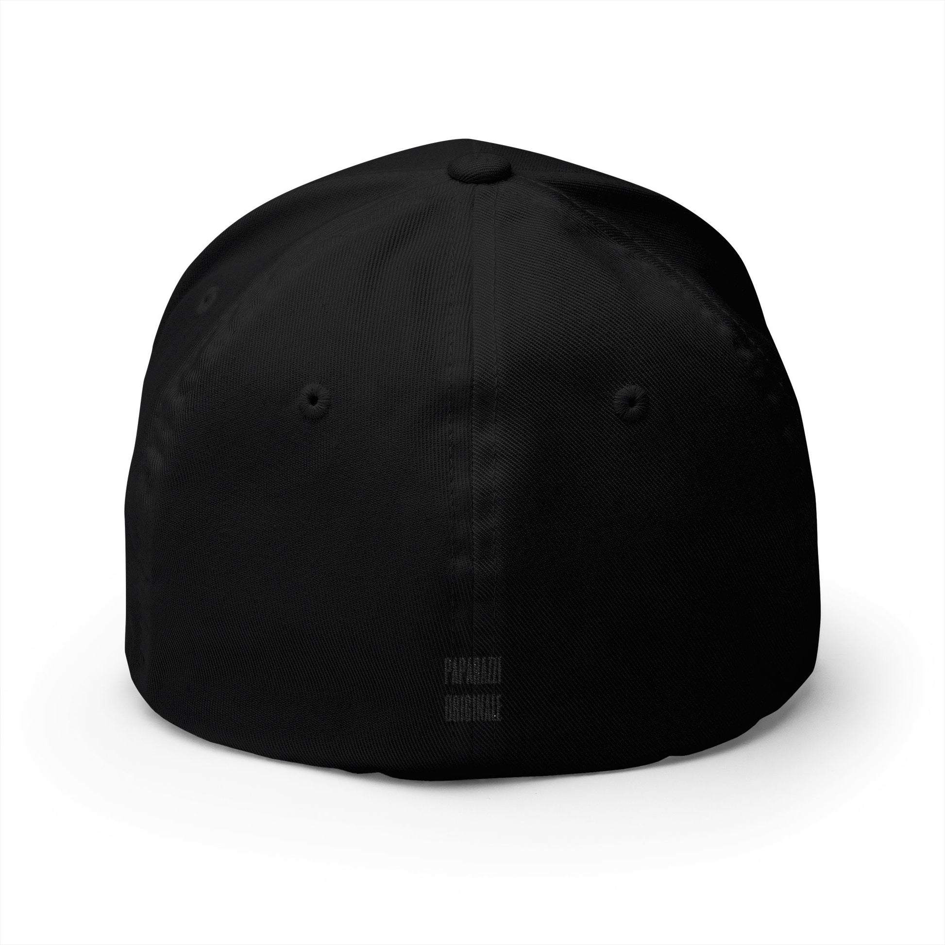 POS Black Logo Closed Back Cap Printify