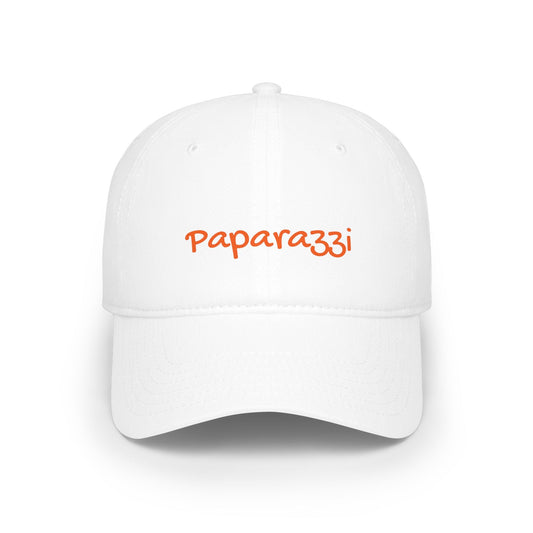 Baseball Cap Paparazzi white and light pink Printify