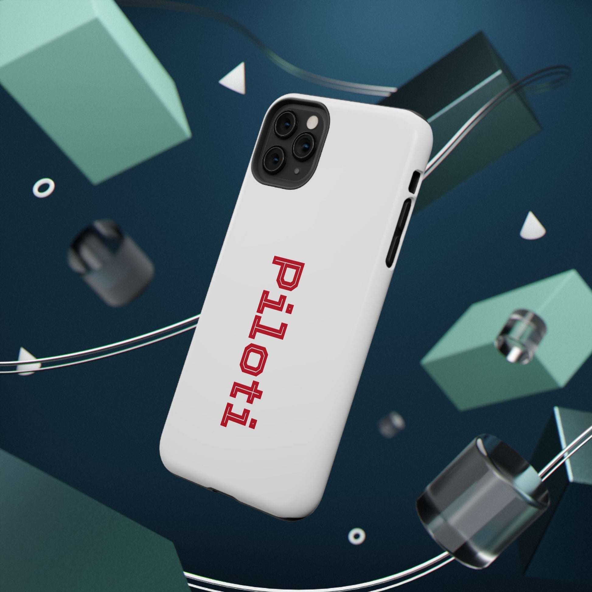 Impact-Resistant Smartphone Cases in white Printify