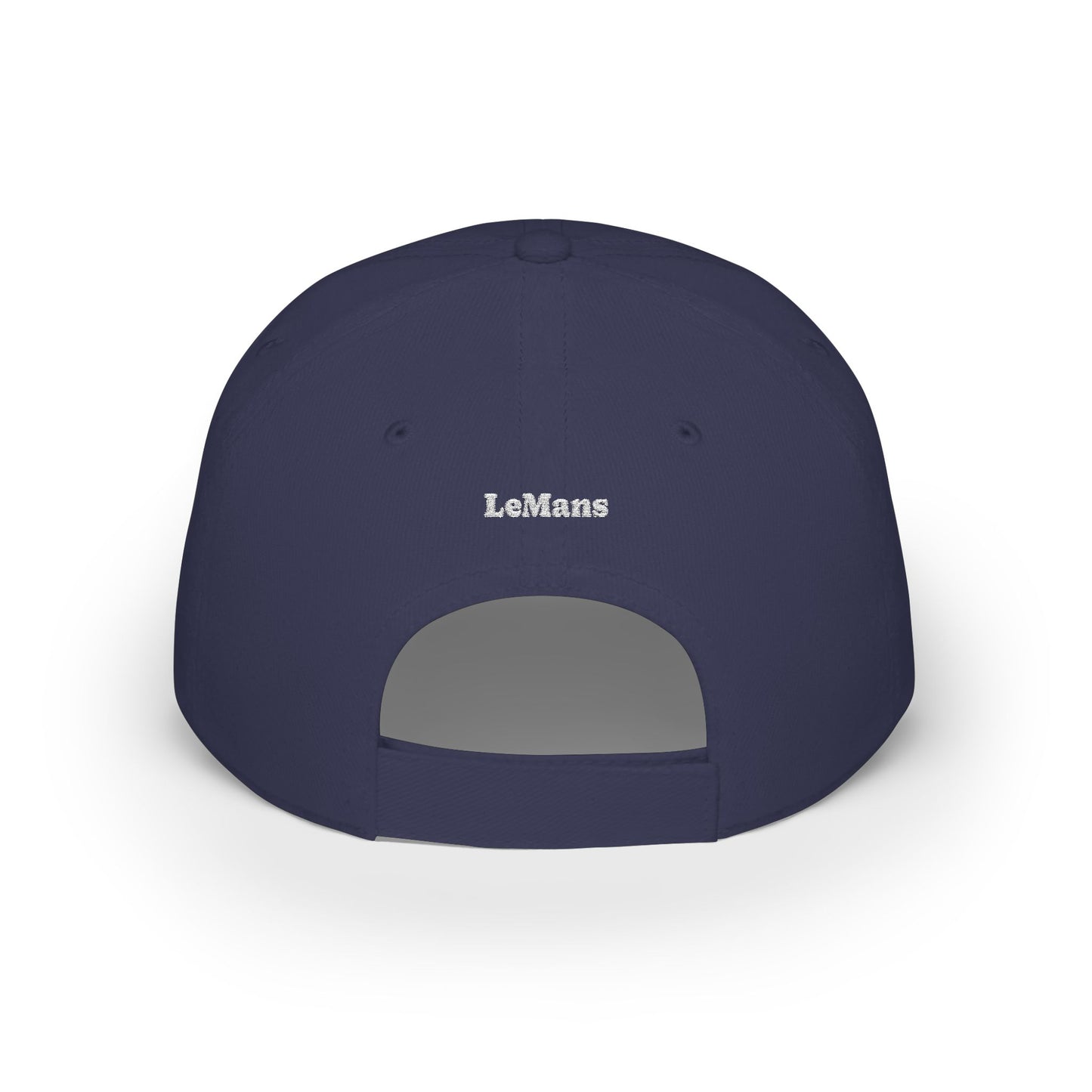 Dark Navy Le Mans Grand Prix Baseball Cap backside - UpNorth SPORT