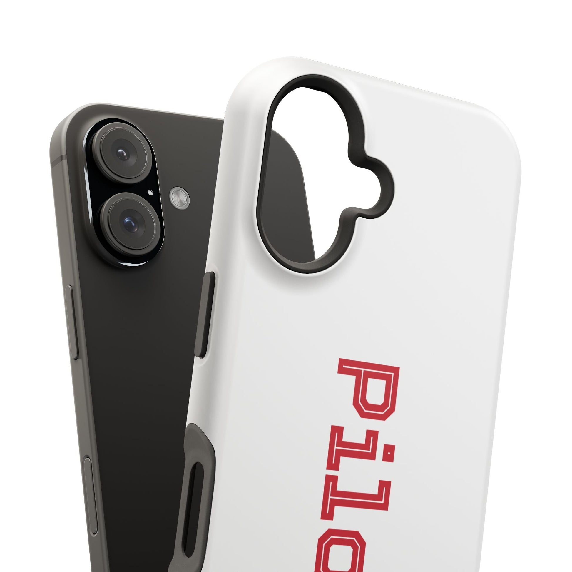 Impact-Resistant Smartphone Cases in white Printify