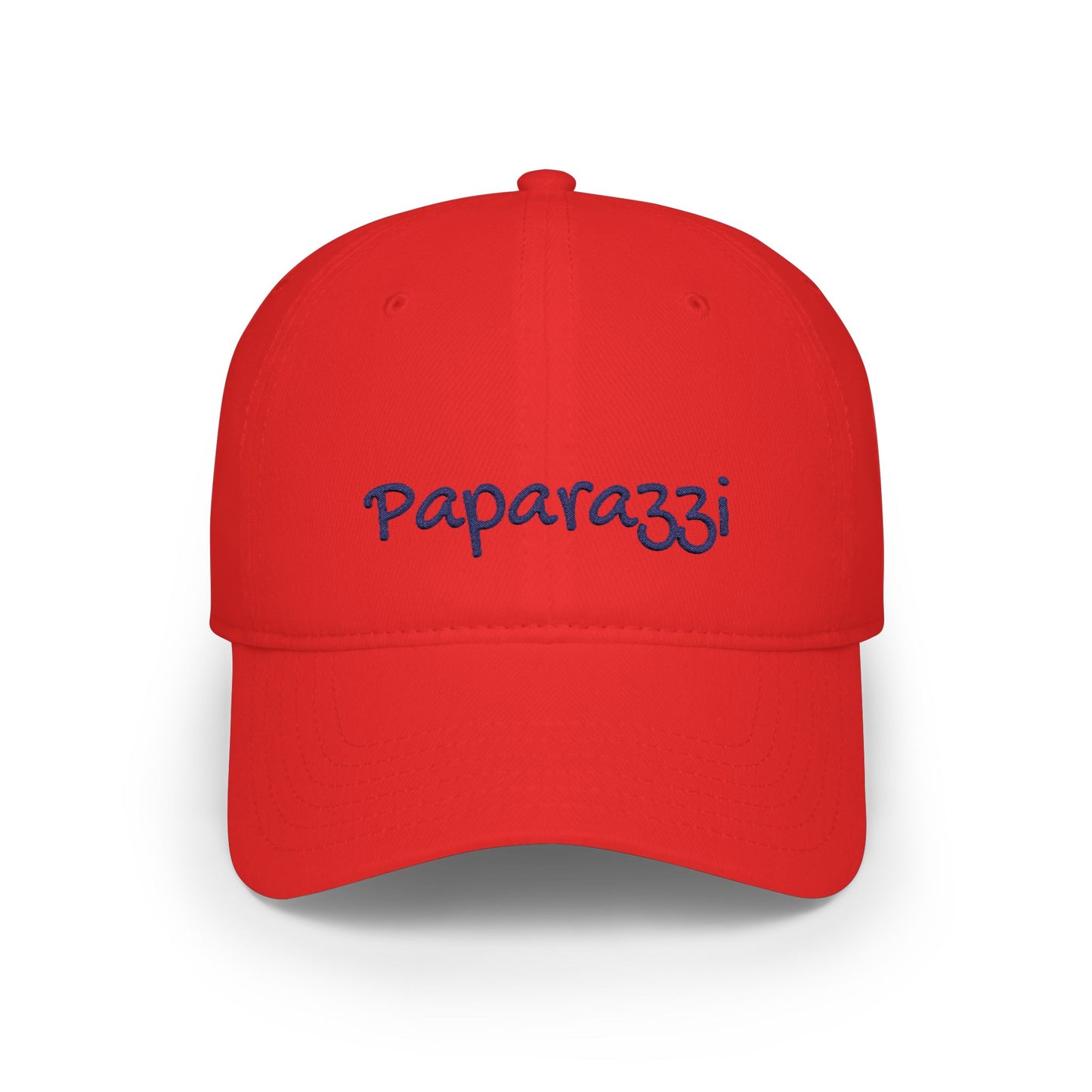 Paparazzi Baseball Cap Navy Embroidery Printify
