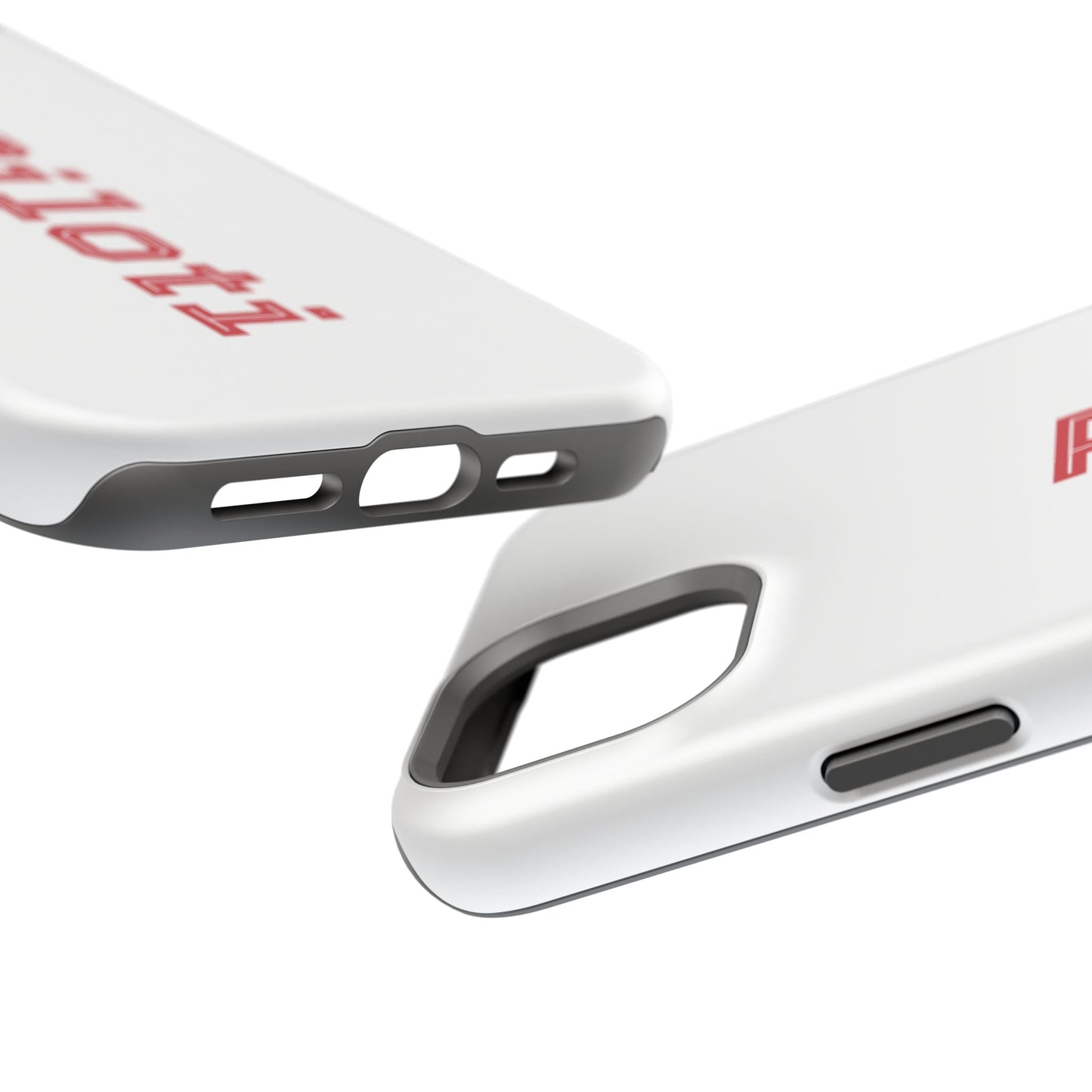 Impact-Resistant Smartphone Cases in white Printify