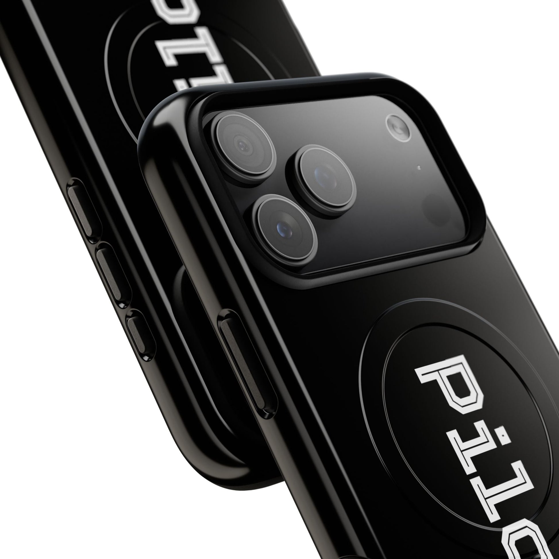 Tough Magnetic iPhone Cases Piloti in black Printify