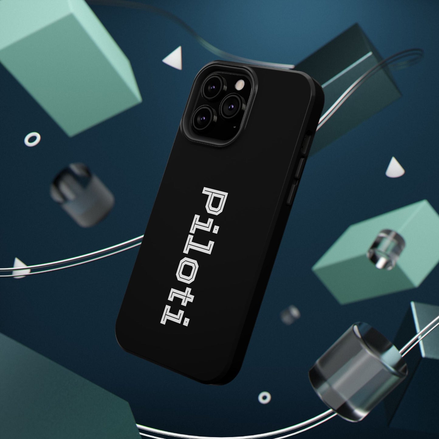 Impact-Resistant Smartphone Cases in black Printify