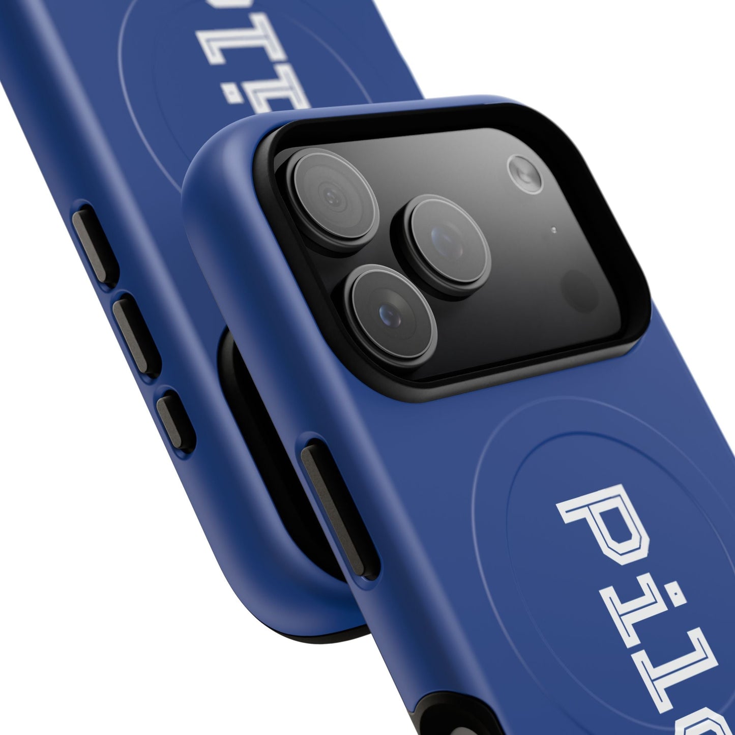 Tough Magnetic iPhone Cases Piloti in navy blue made in matt and gloss finish - UpNorth SPORTS