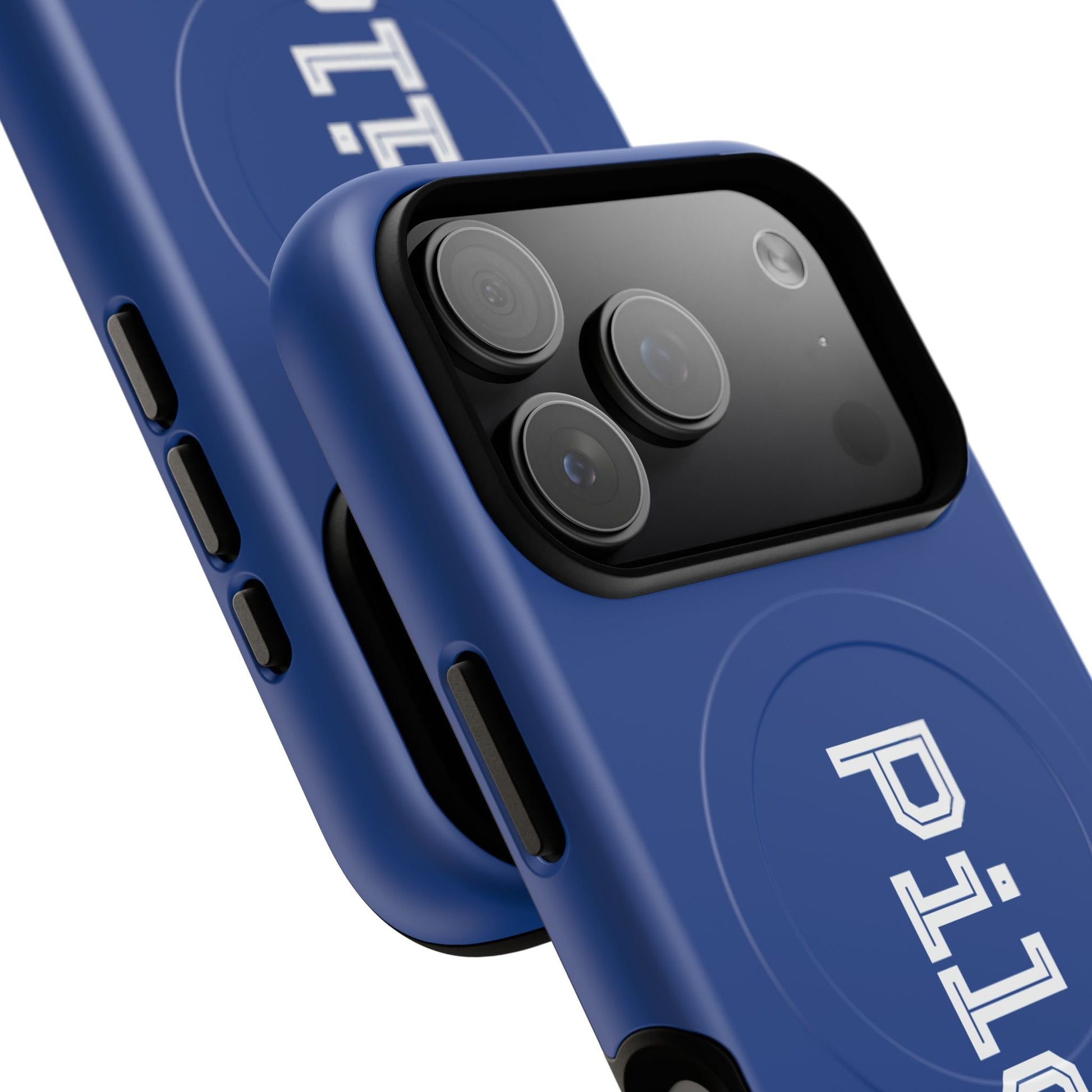Tough Magnetic iPhone Cases Piloti in navy blue made in matt and gloss finish - UpNorth SPORTS