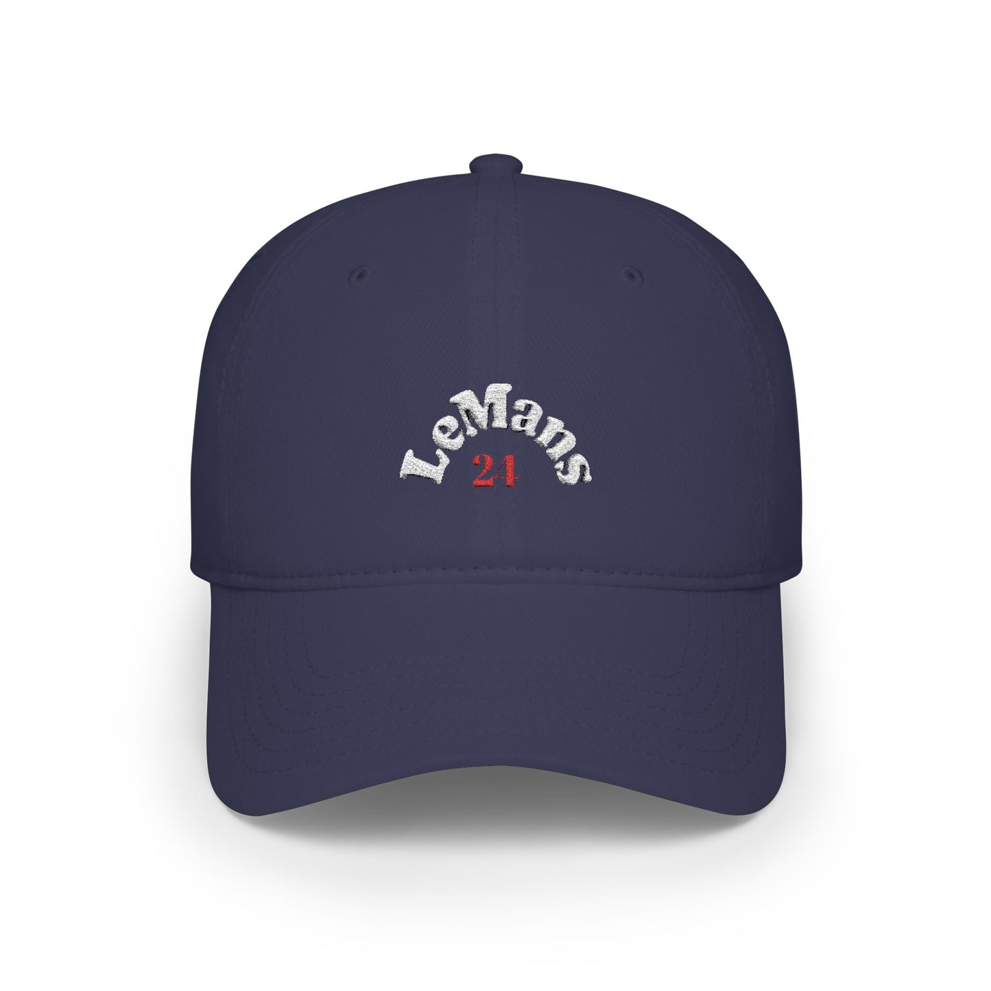 Dark Navy Le Mans 24 Baseball Cap frontside - UpNorth SPORTS