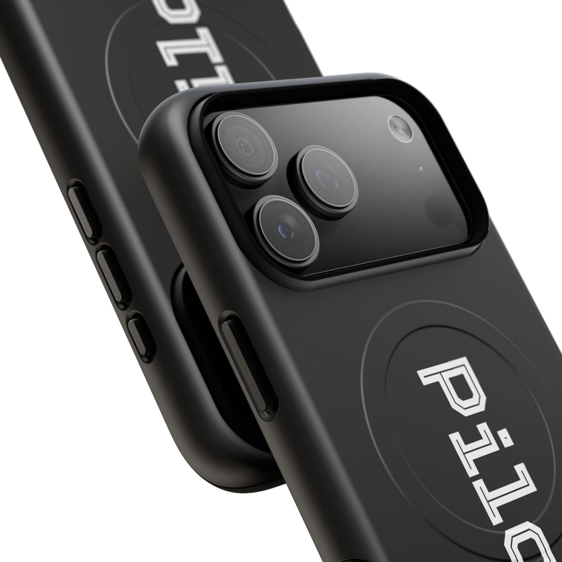 Tough Magnetic iPhone Cases Piloti in black Printify