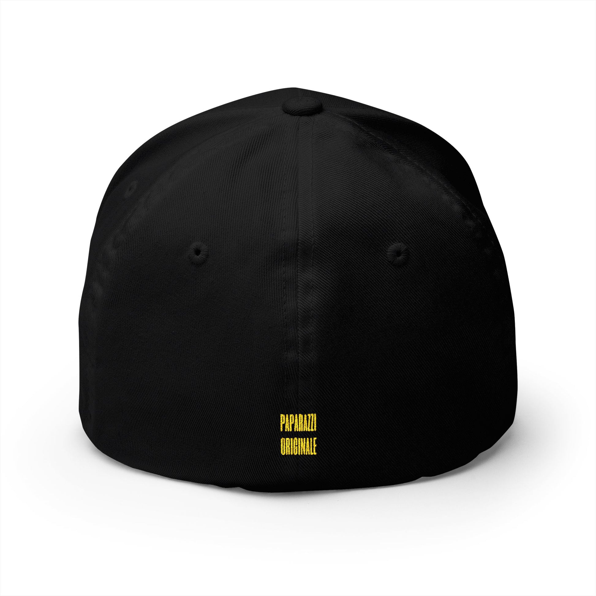 POS Gold Logo Closed Back Cap Printify